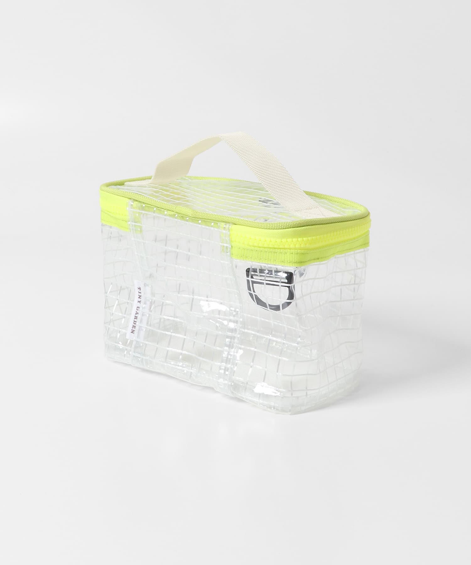 TINY GARDEN PRODUCTS　マルチユースメッシュポーチ ワイド CLEAR one