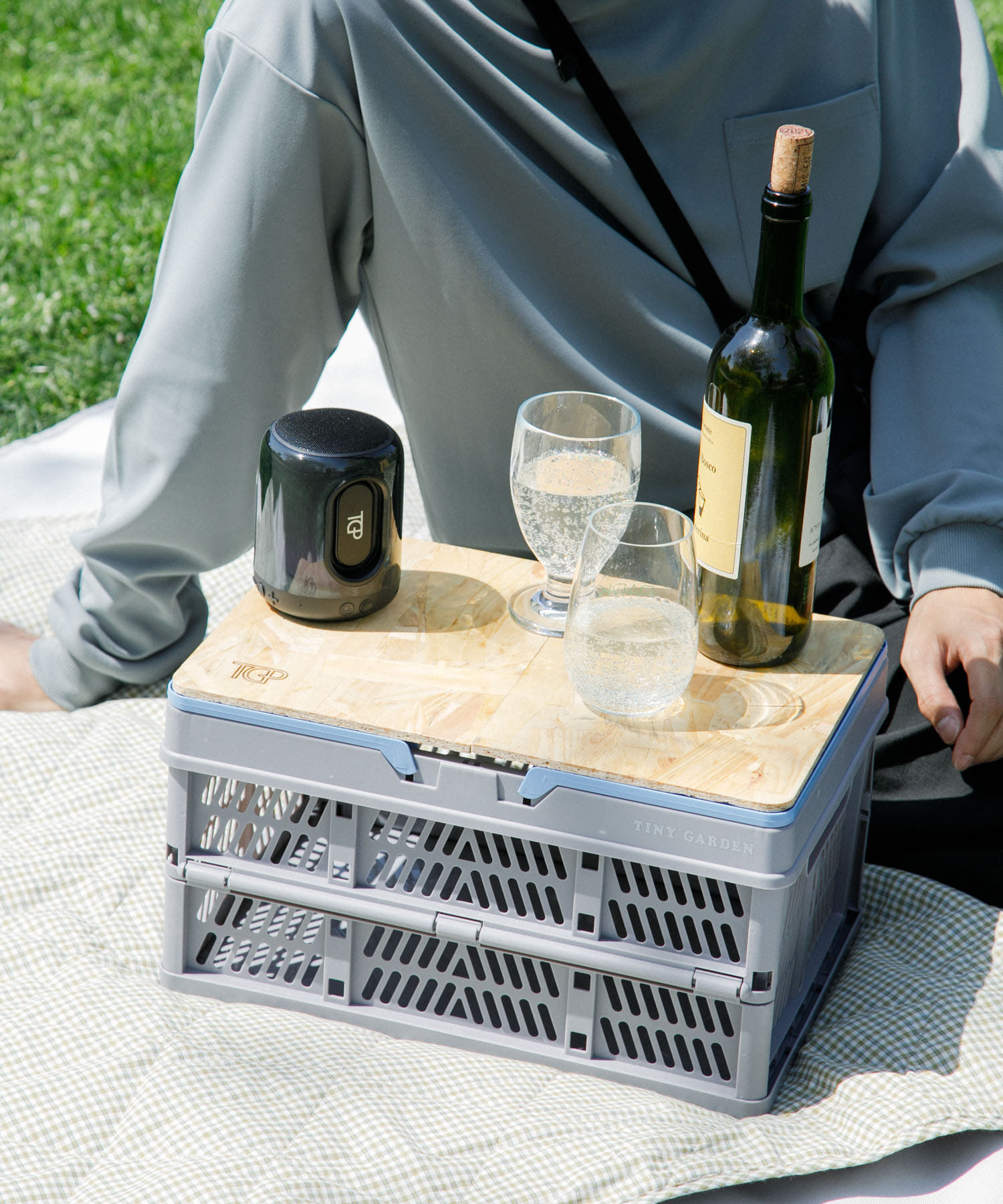 TINY GARDEN PRODUCTS　マルチユース テーブルトップ L.BROWN one