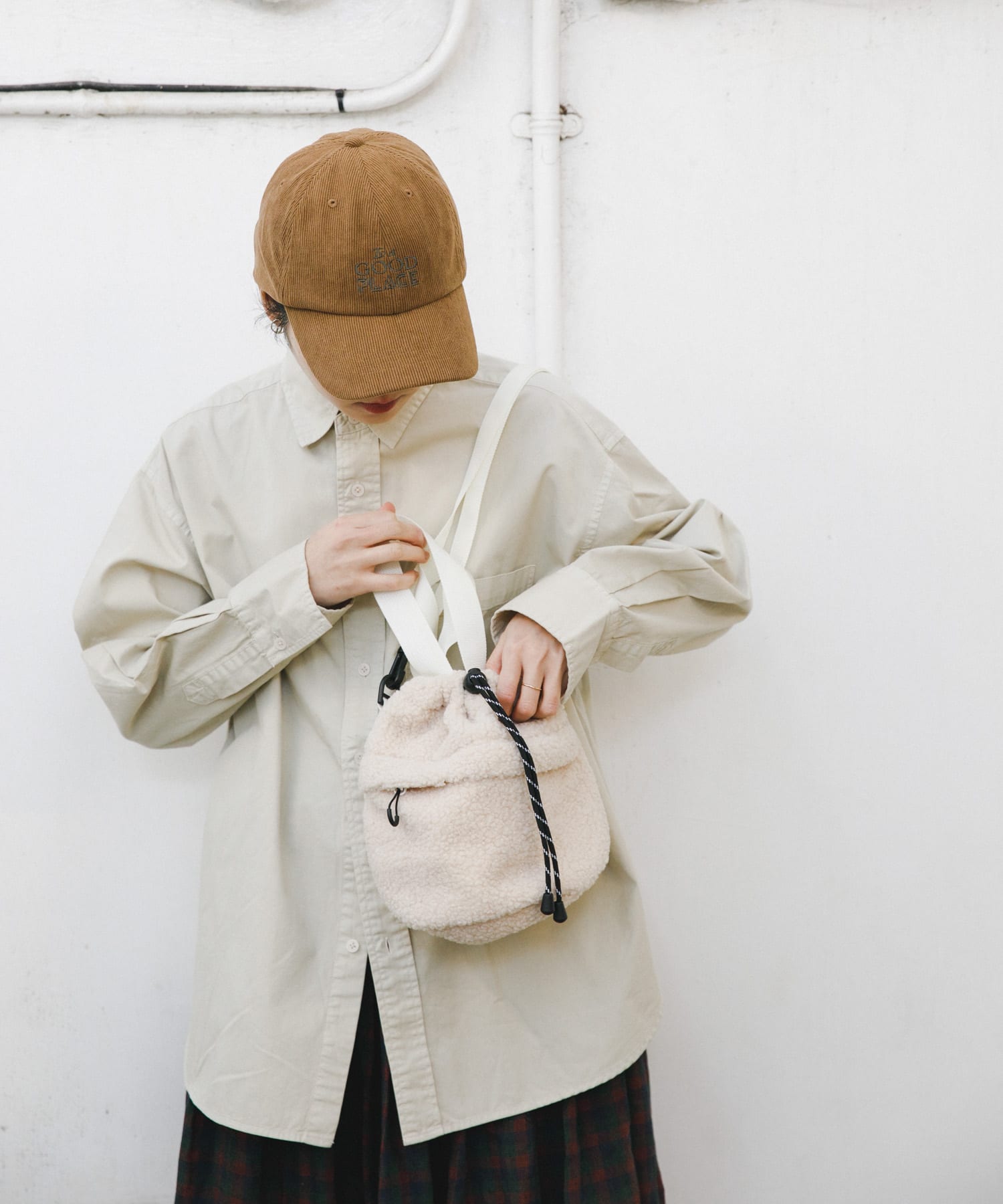 TINY GARDEN PRODUCTS　ストロール2WAYボアバッグ