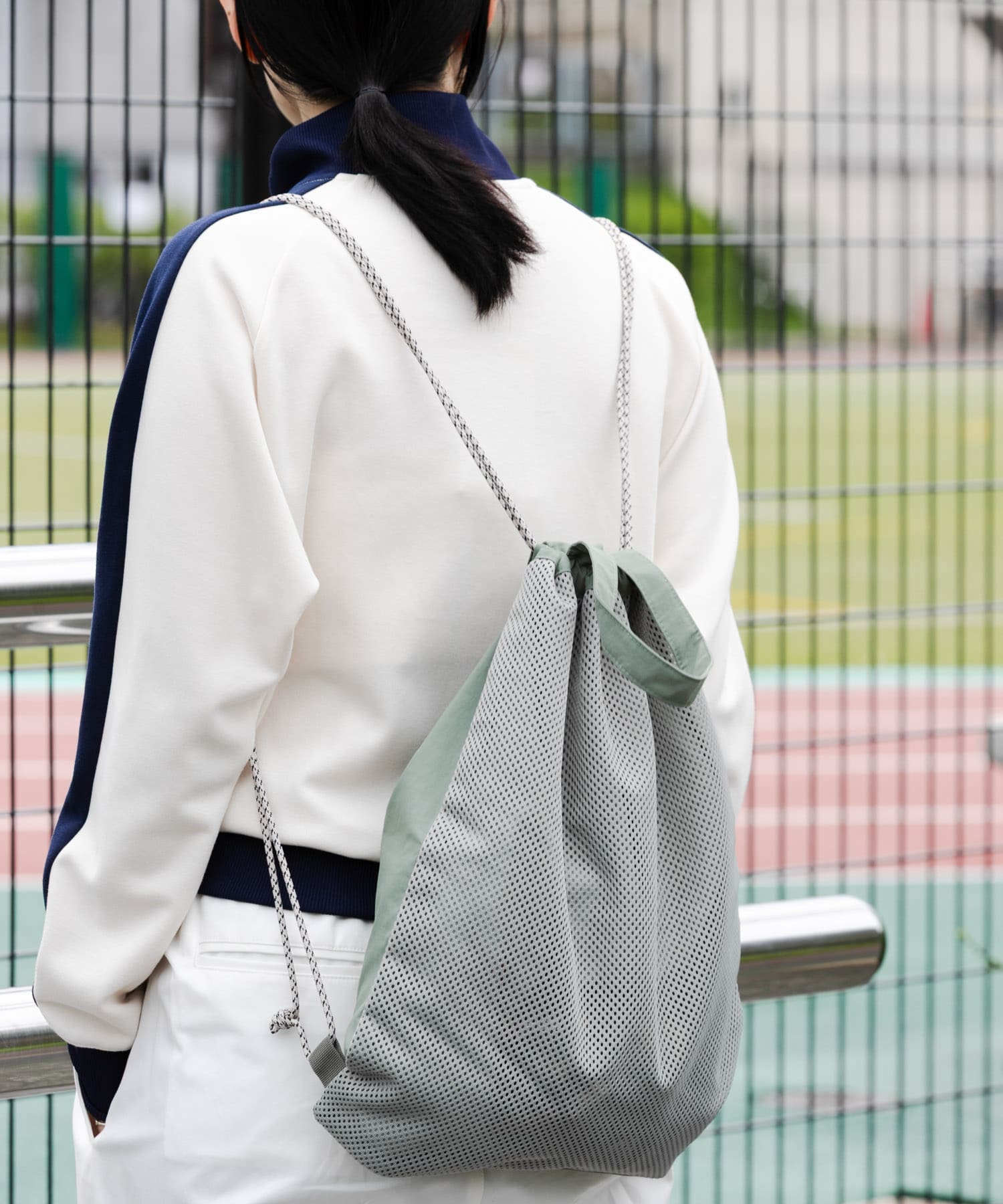 TINY GARDEN PRODUCTS　2WAYメッシュアクティブサック L.GREEN one