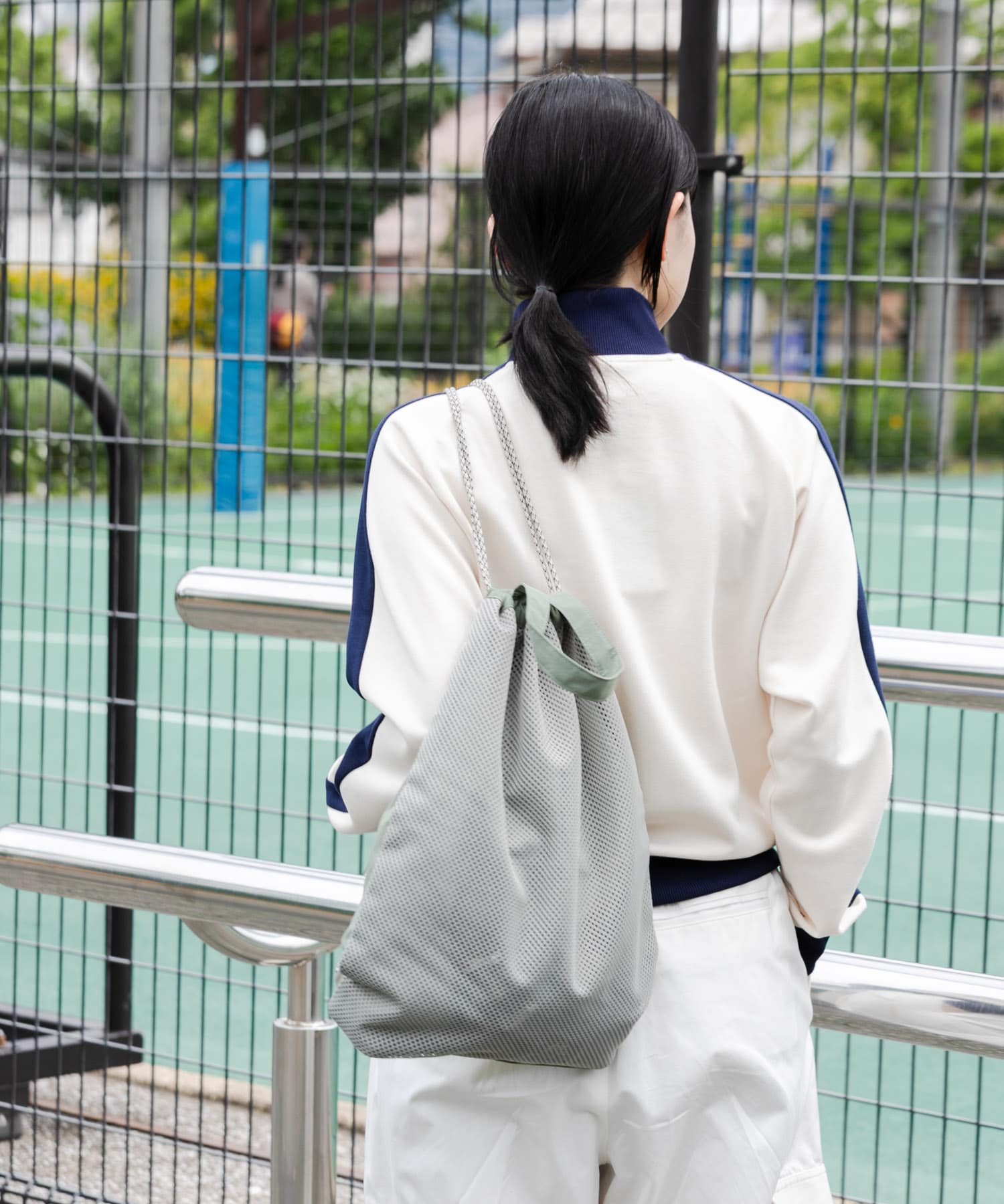 TINY GARDEN PRODUCTS　2WAYメッシュアクティブサック L.GREEN one