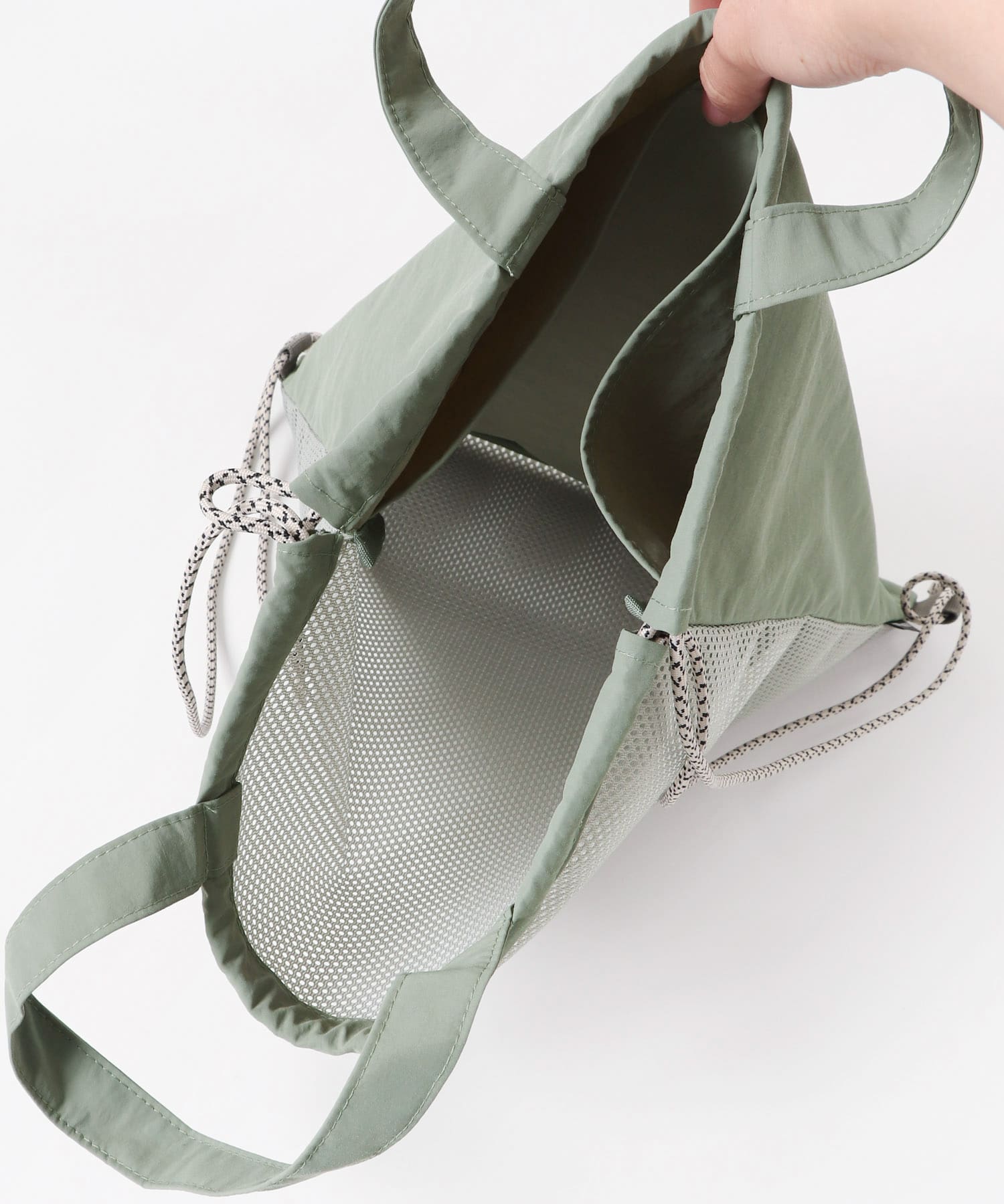 TINY GARDEN PRODUCTS　2WAYメッシュアクティブサック L.GREEN one