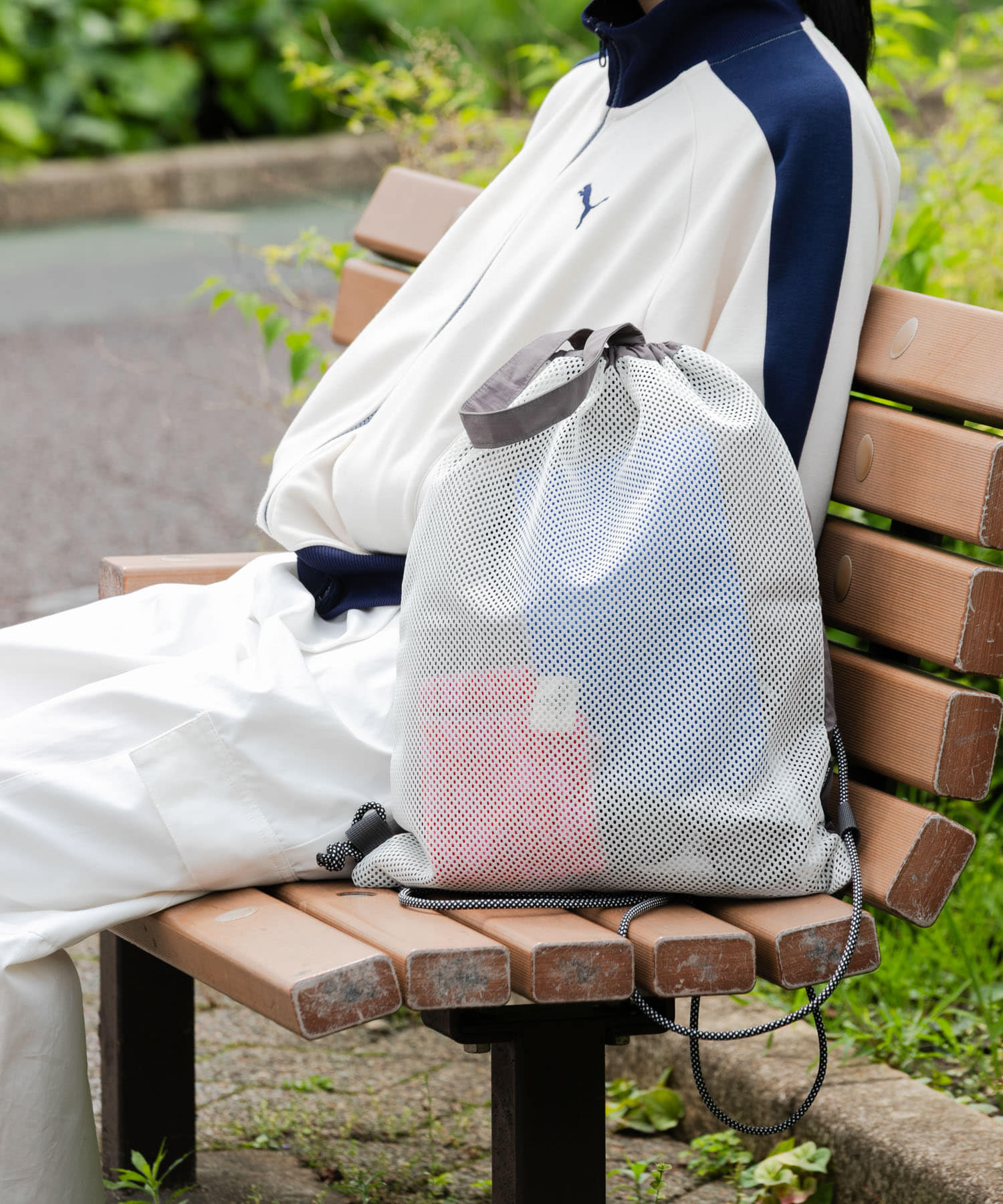 TINY GARDEN PRODUCTS　2WAYメッシュアクティブサック GRAY one