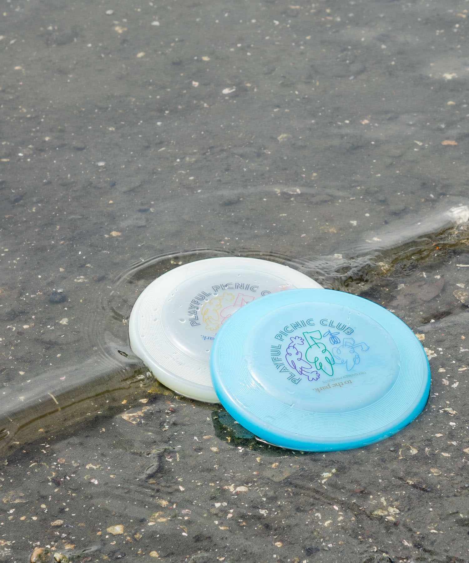 TINY GARDEN PRODUCTS　PPC フライングディスク BLUE one