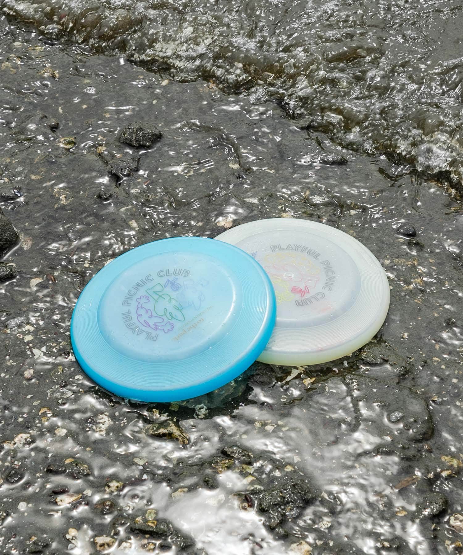 TINY GARDEN PRODUCTS　PPC フライングディスク BLUE one