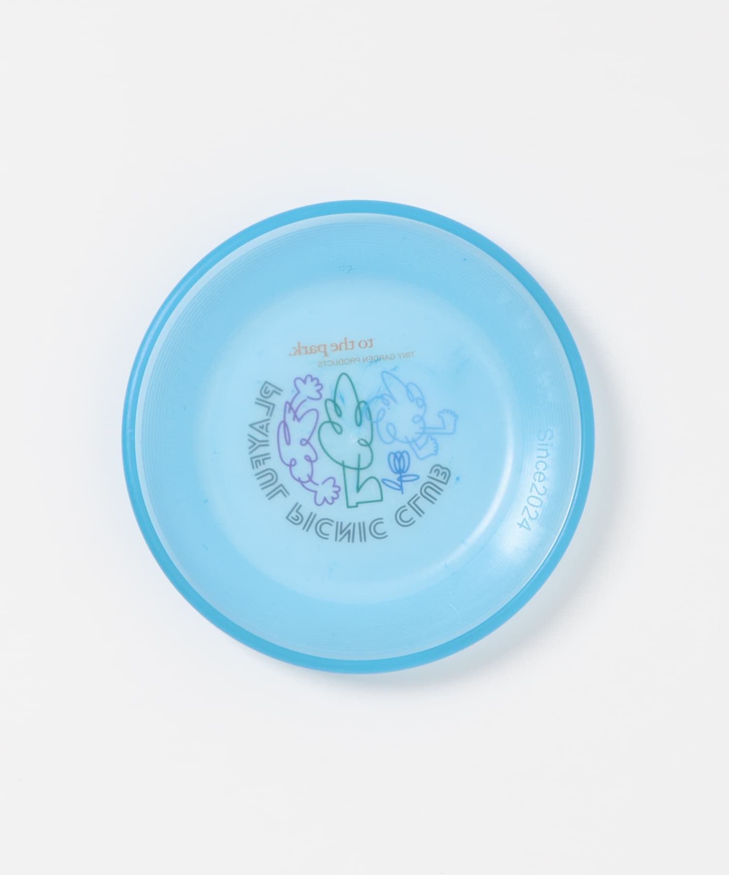 TINY GARDEN PRODUCTS　PPC フライングディスク BLUE one