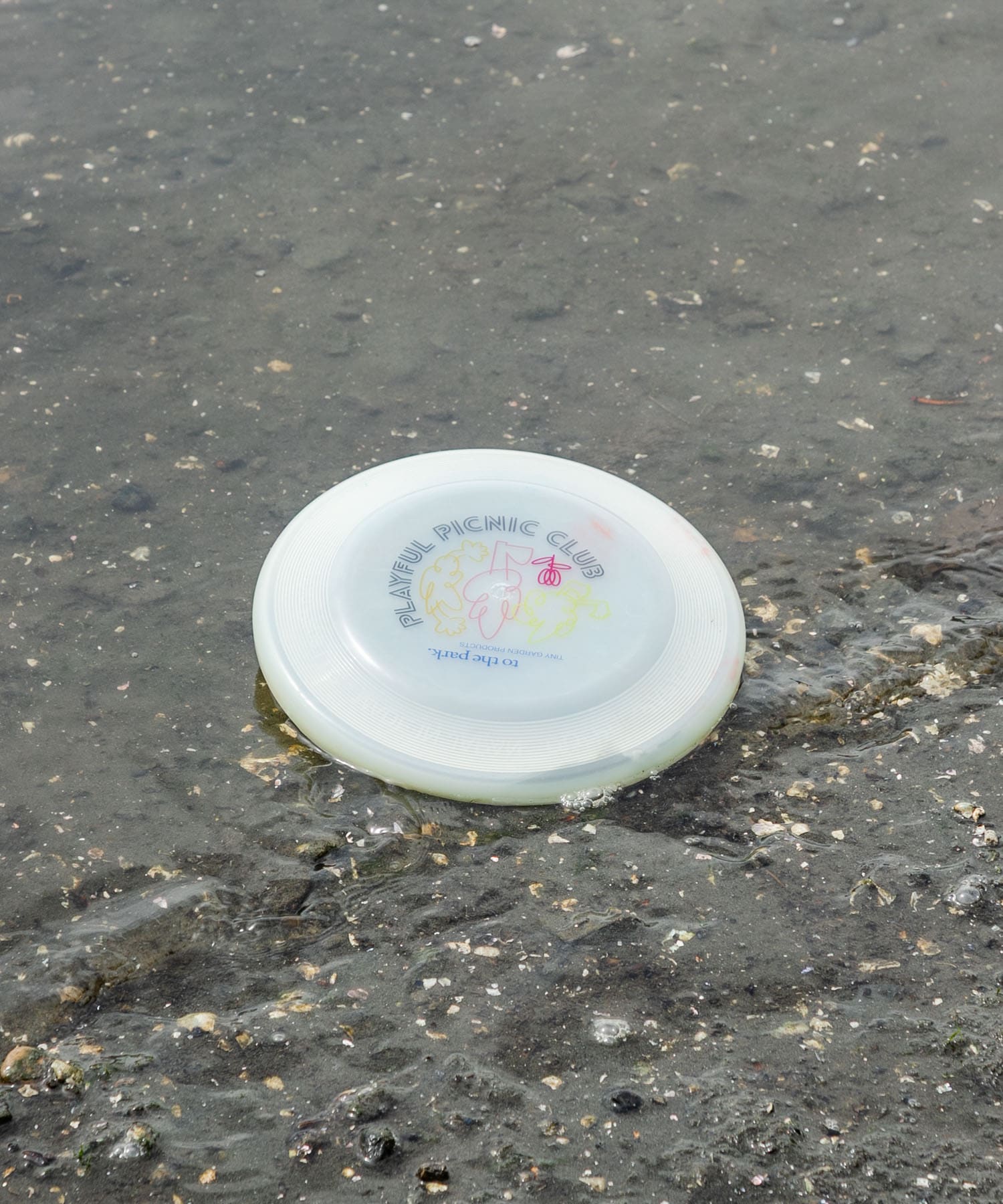 TINY GARDEN PRODUCTS　PPC フライングディスク IVORY one