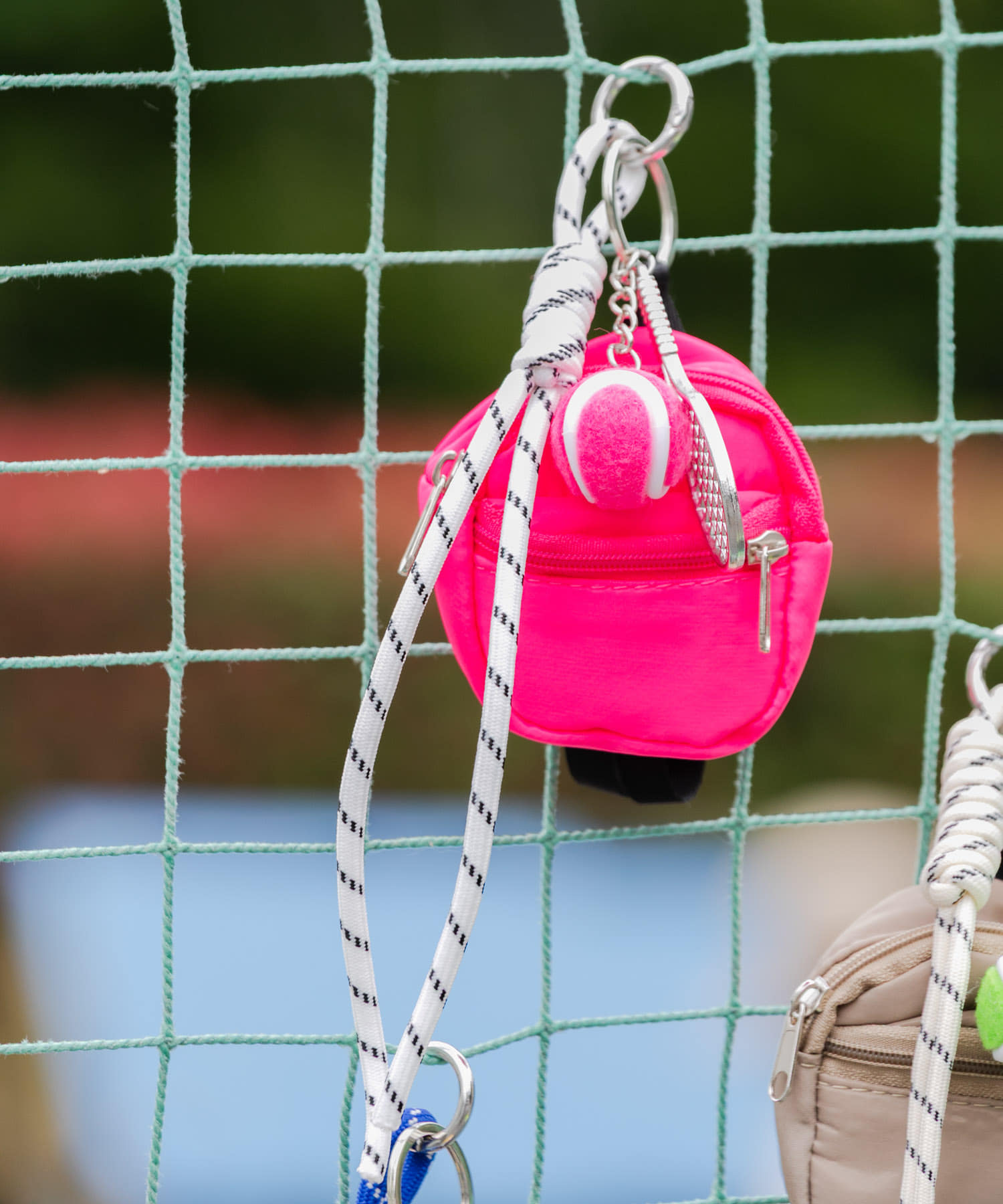 TINY GARDEN PRODUCTS　プレイコート キーホルダー PINK one