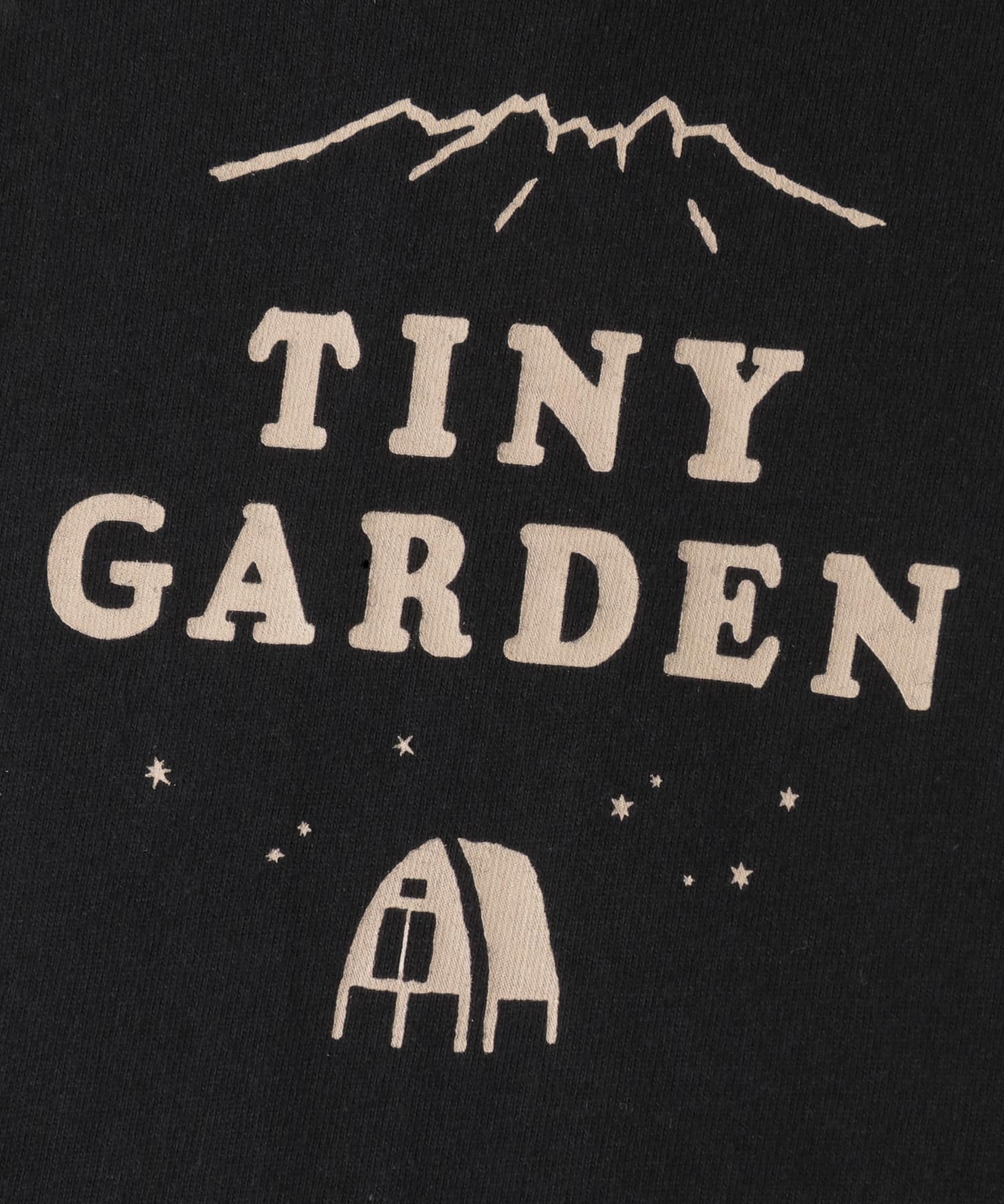 TINY GARDEN Tシャツ(KIDS) BLK/BEG 90