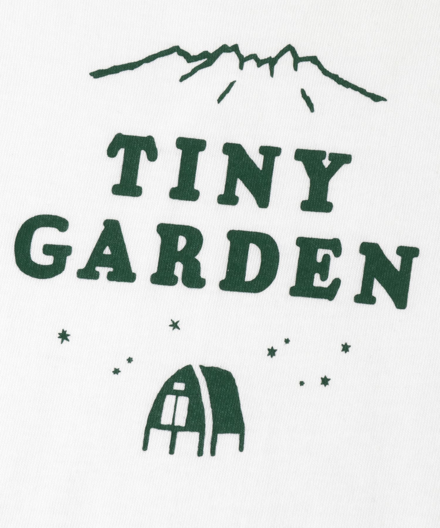TINY GARDEN Tシャツ(KIDS) WHT/GRN 90