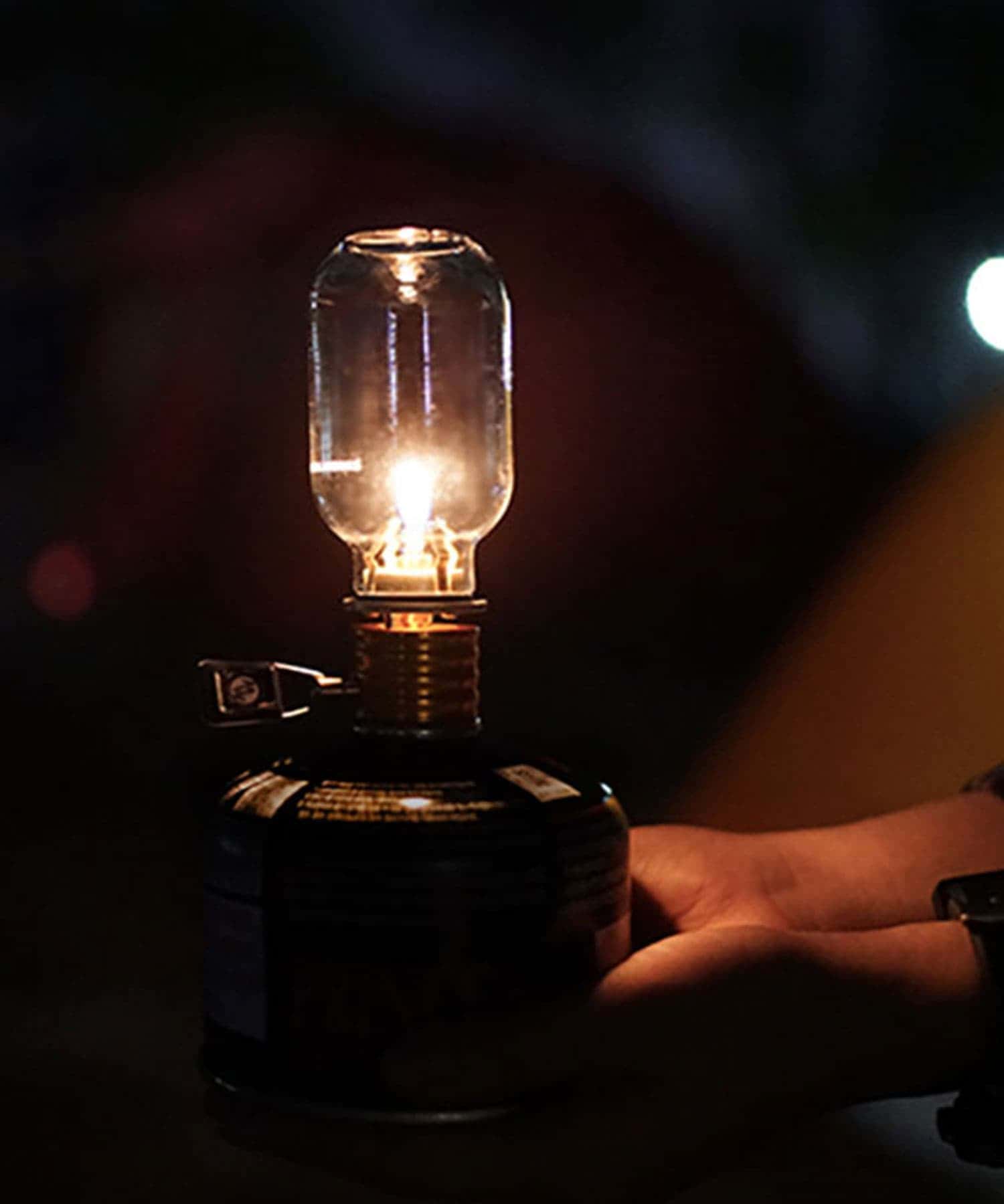 minimal works Edison Lantern(one クリア): キャンプ用品｜URBAN