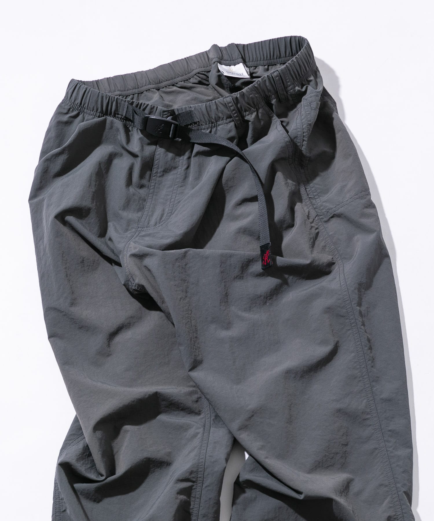 撥水』『別注』Gramicci アクティブナイロンパンツ(S BLACK