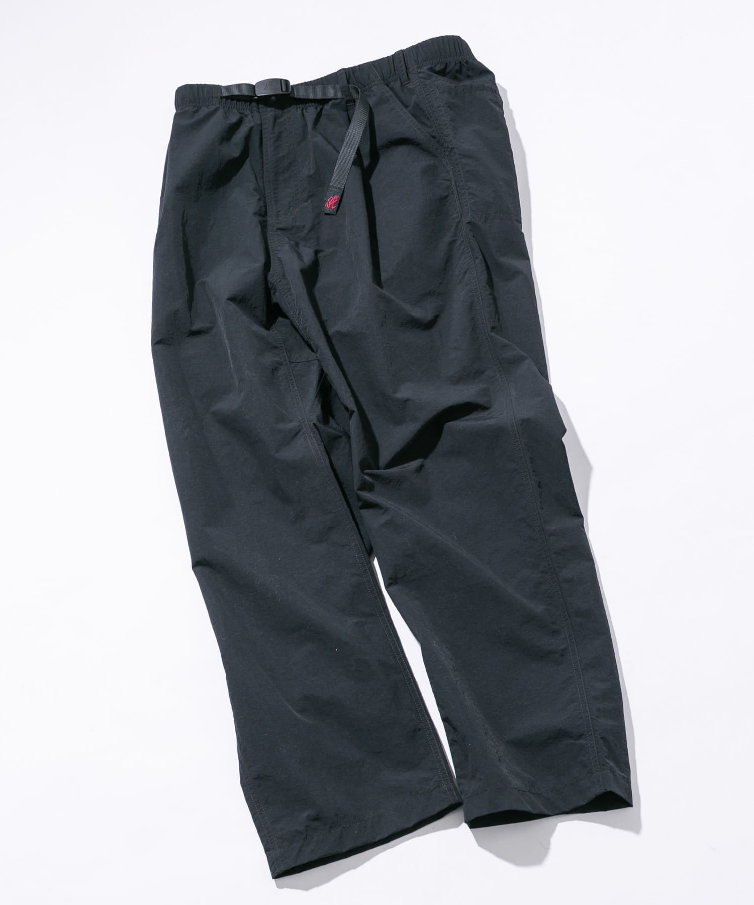 『撥水』『別注』Gramicci　アクティブナイロンパンツ BLACK S