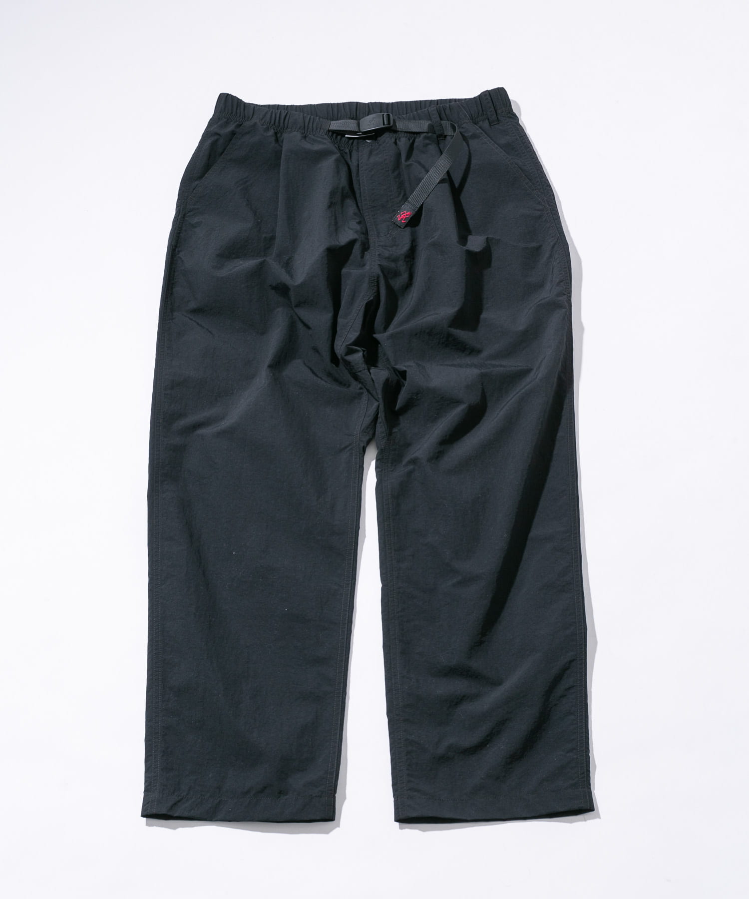 撥水』『別注』Gramicci アクティブナイロンパンツ(S BLACK