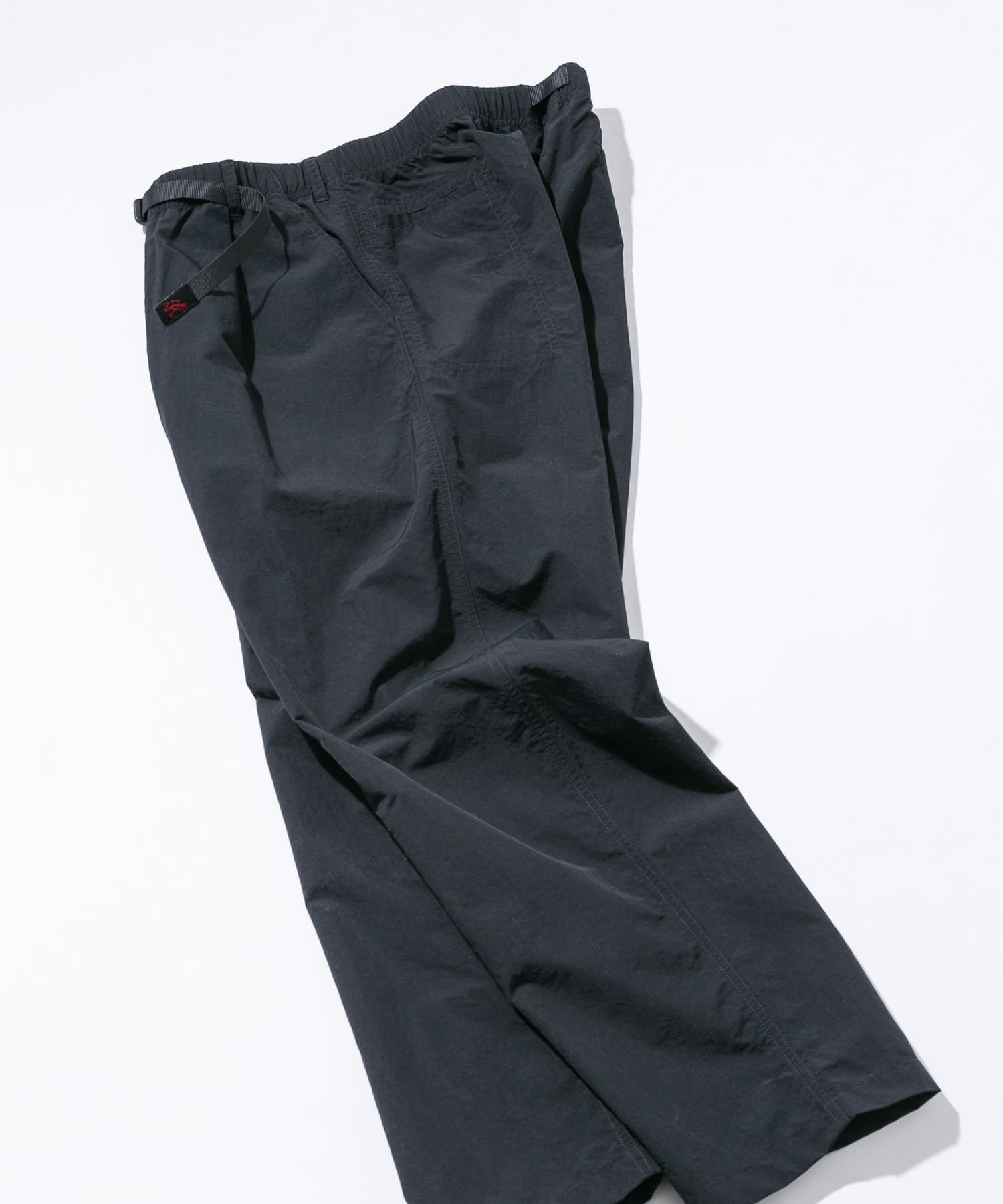 『撥水』『別注』Gramicci　アクティブナイロンパンツ BLACK S