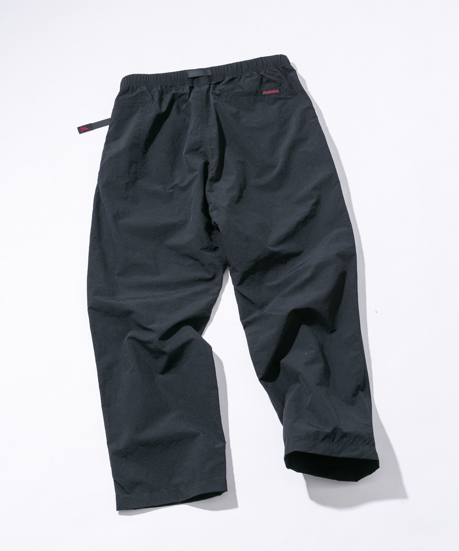 『撥水』『別注』Gramicci　アクティブナイロンパンツ BLACK S