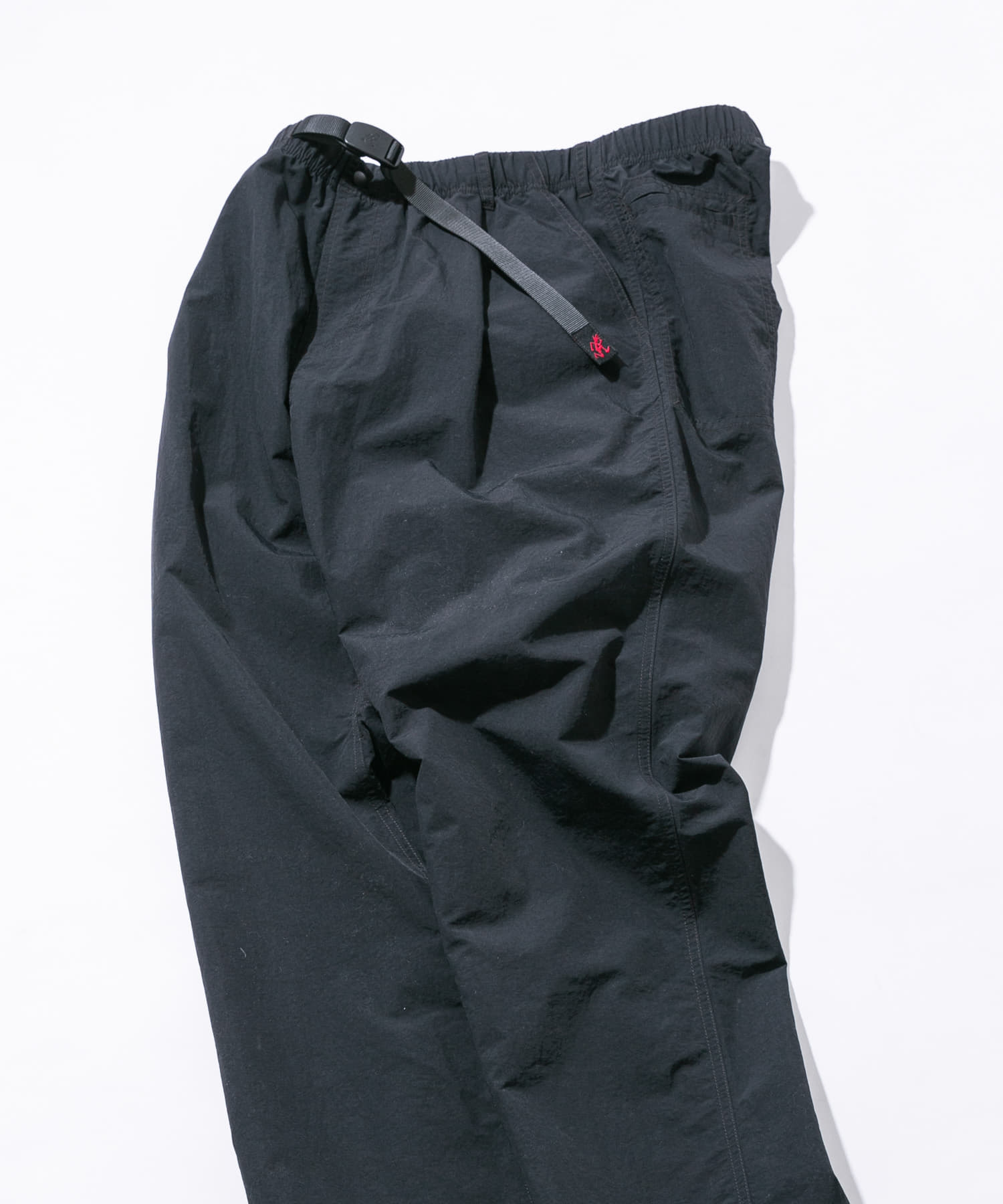 『撥水』『別注』Gramicci　アクティブナイロンパンツ BLACK S