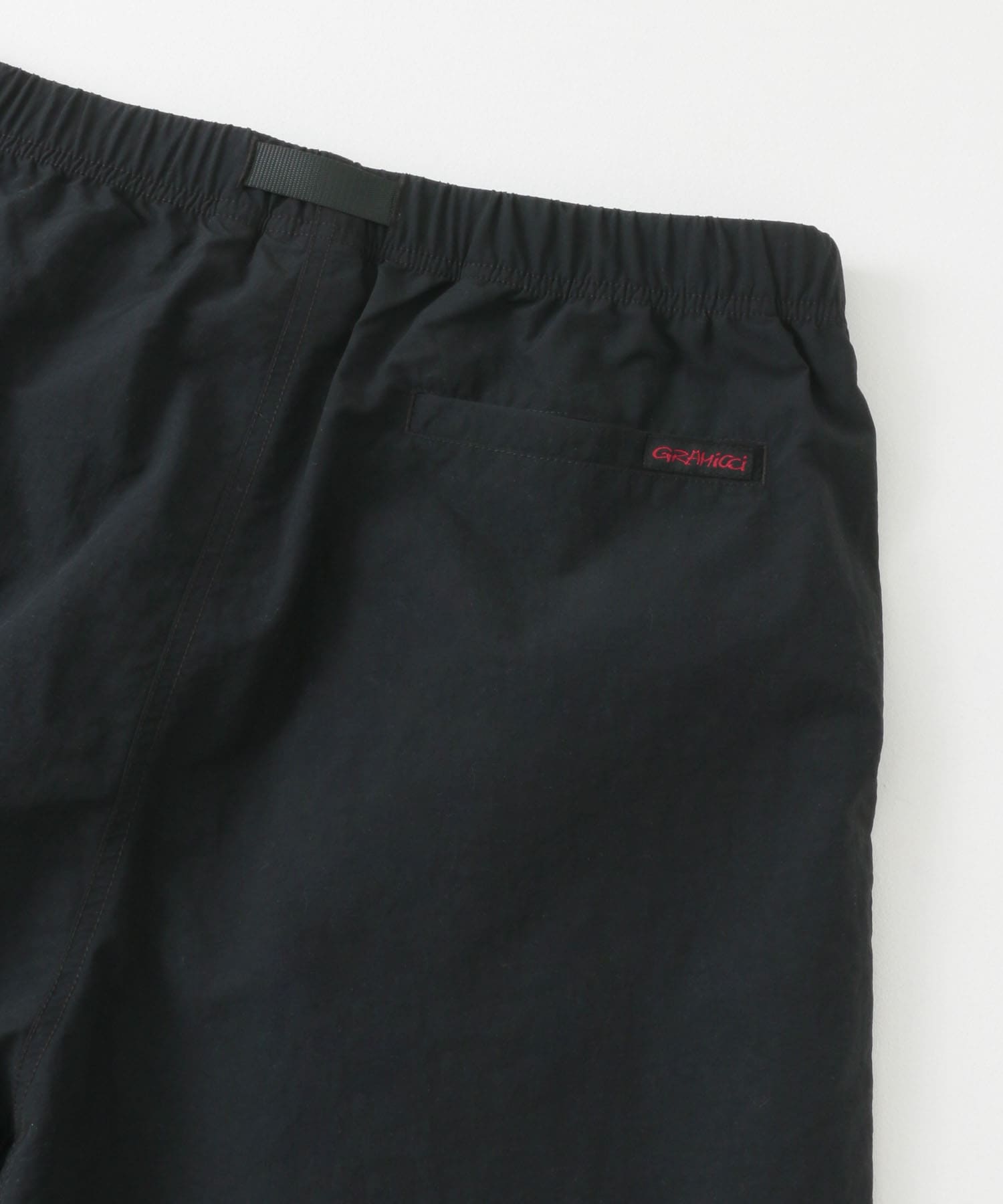 『撥水』『別注』Gramicci　アクティブナイロンパンツ BLACK S