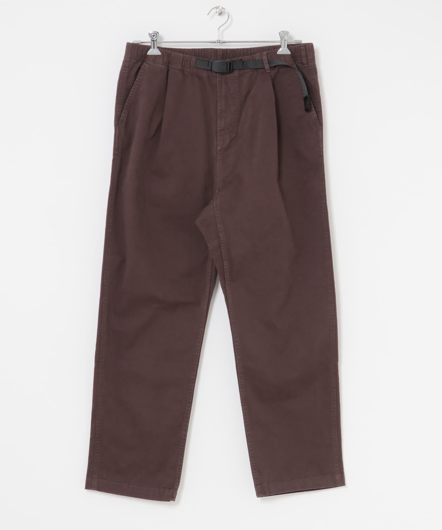 『別注』GRAMICCI　ストレッチツイルトラウザー BROWN S