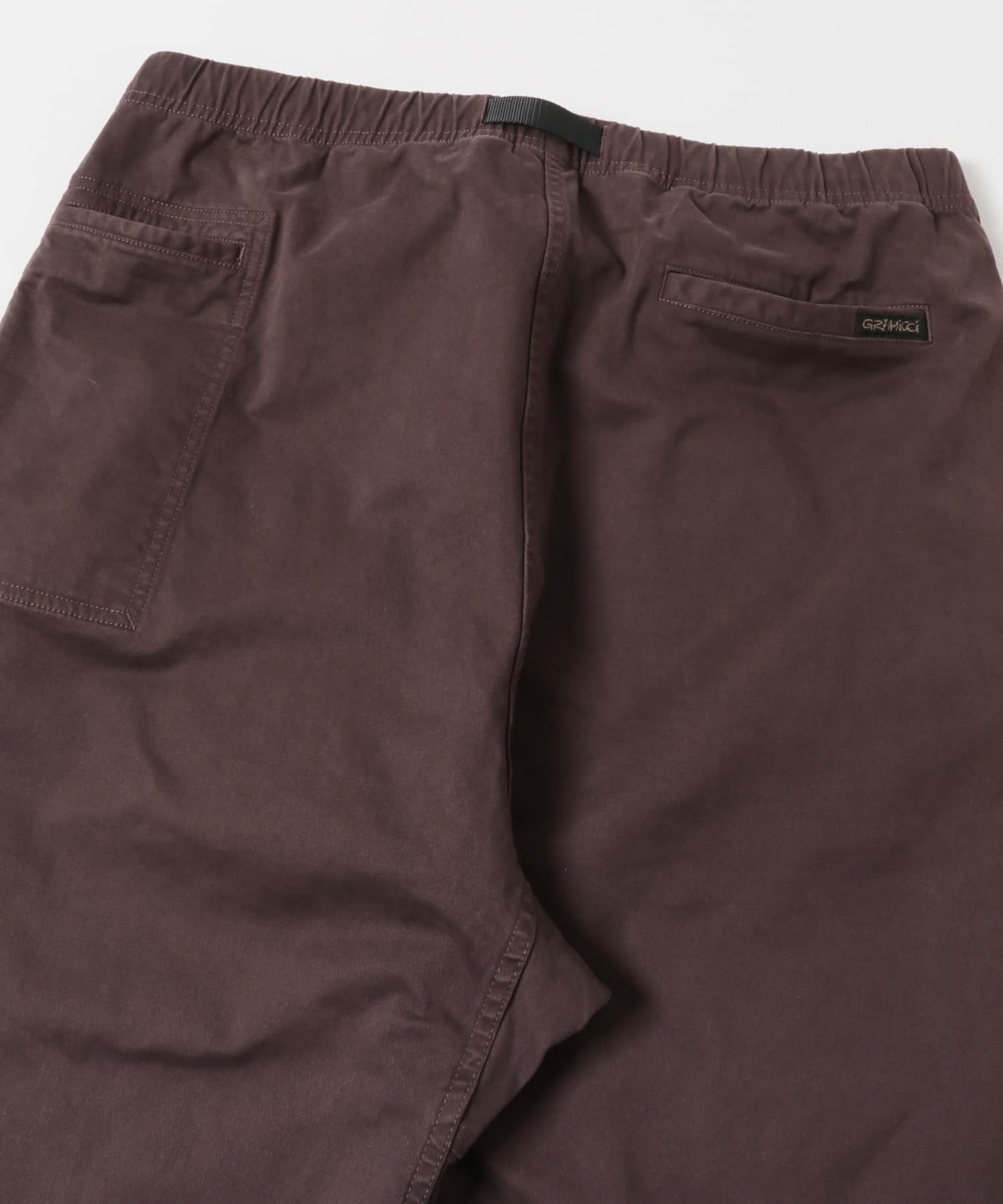 『別注』GRAMICCI　ストレッチツイルトラウザー BROWN S