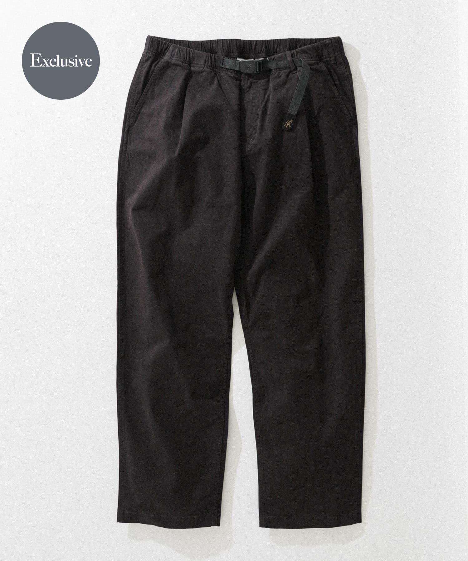 『別注』GRAMICCI　ストレッチツイルトラウザー BLACK S