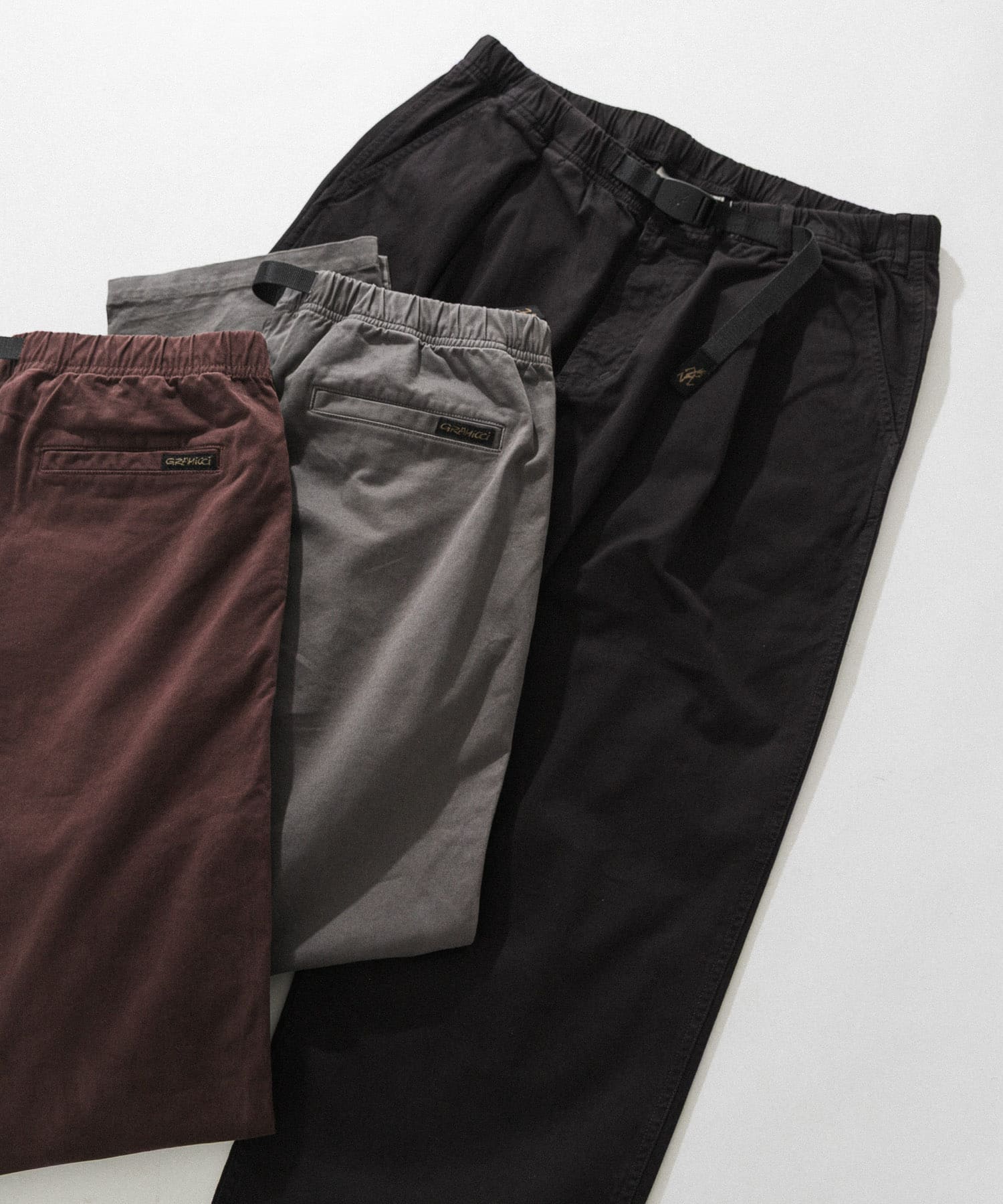 『別注』GRAMICCI　ストレッチツイルトラウザー BLACK S