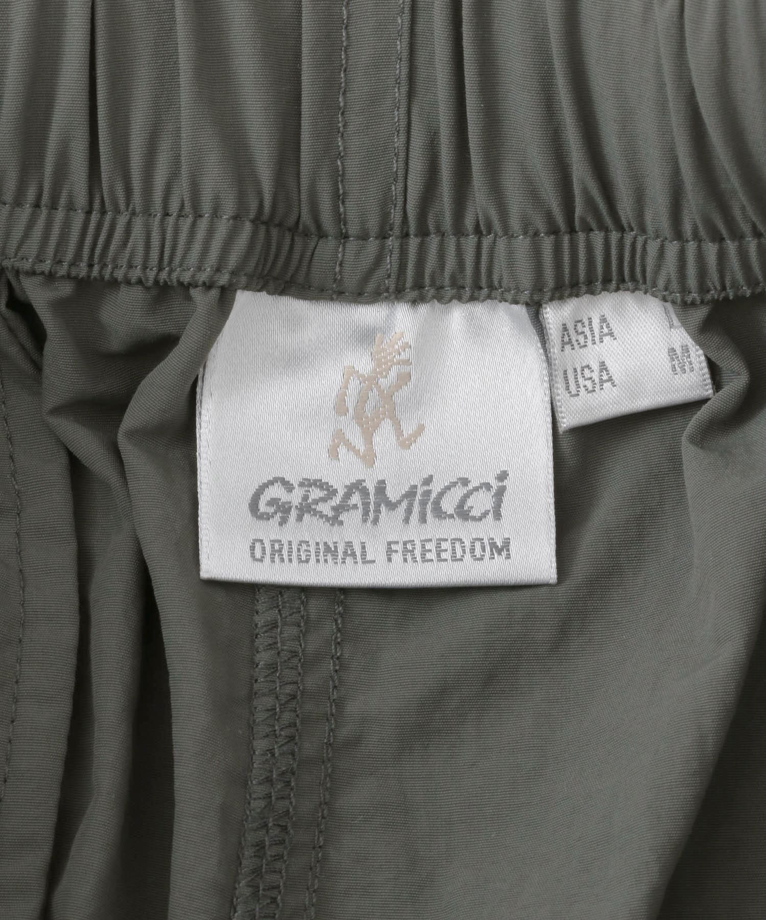 『撥水 / 別注』Gramicci　アクティブナイロンショーツ GRAPHITE S