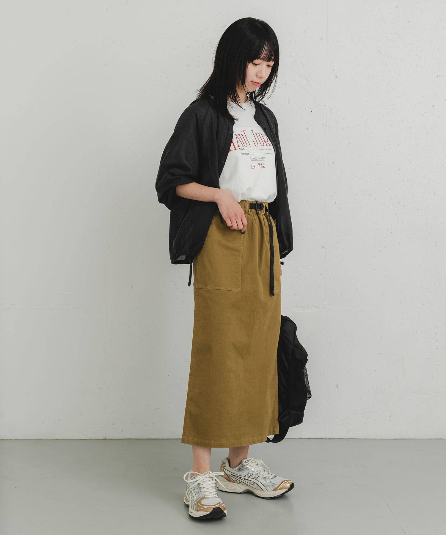 身長：161cm サイズ：one
