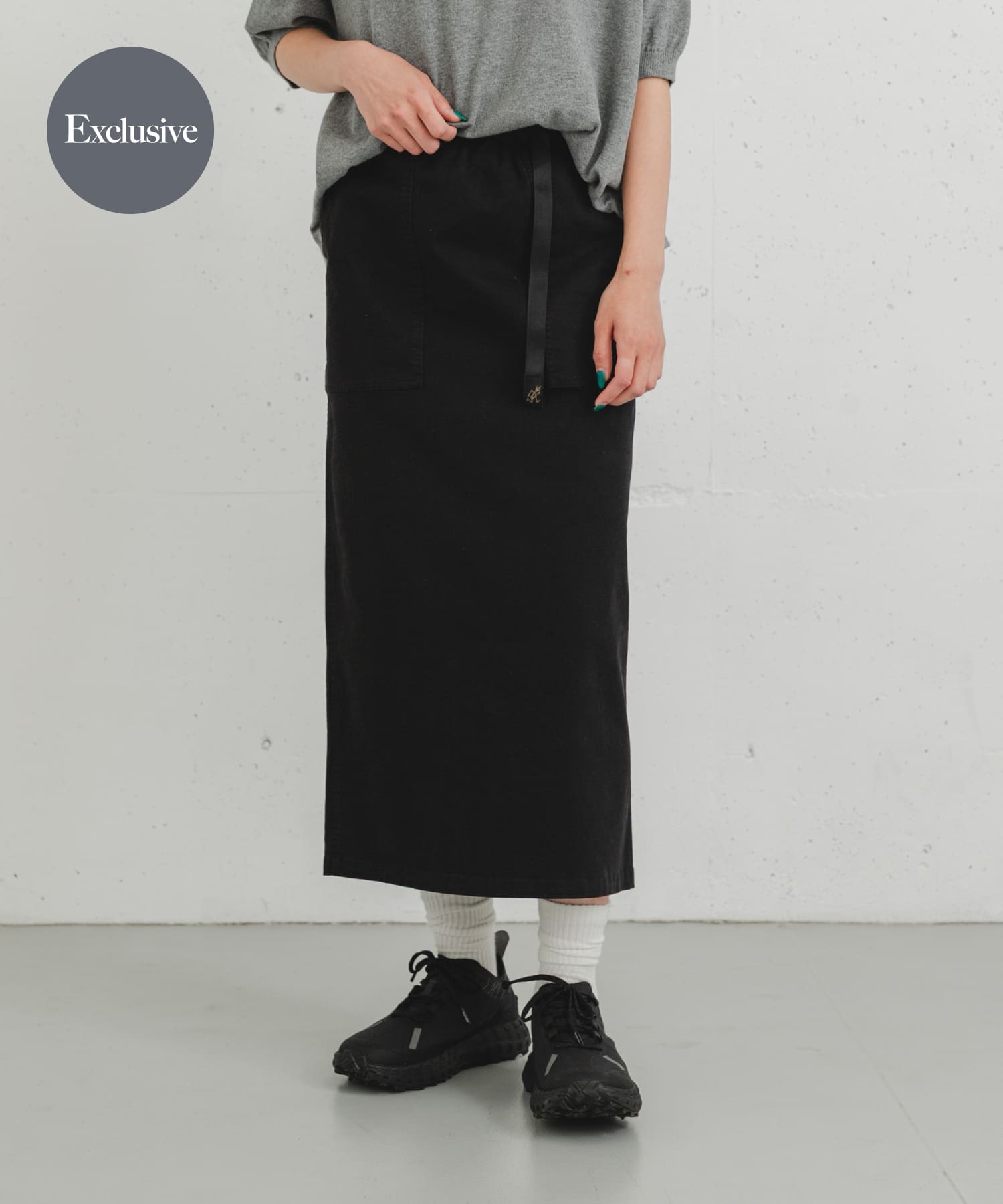 身長：161cm サイズ：one