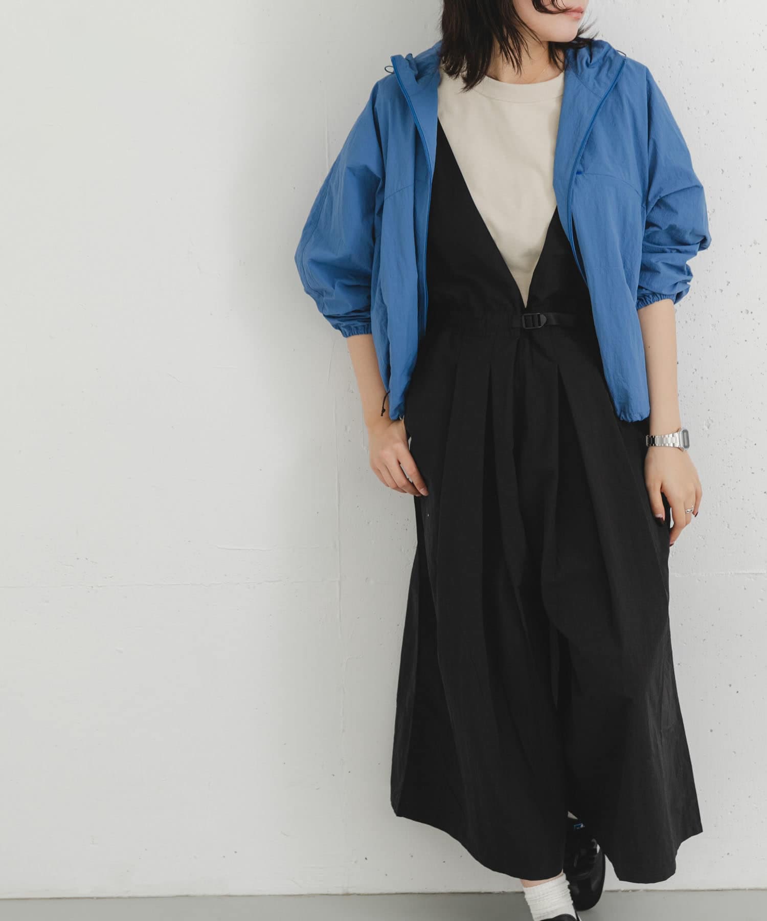 別注』『撥水/2WAY仕様』Gramicci アクティブナイロンサロペット(one