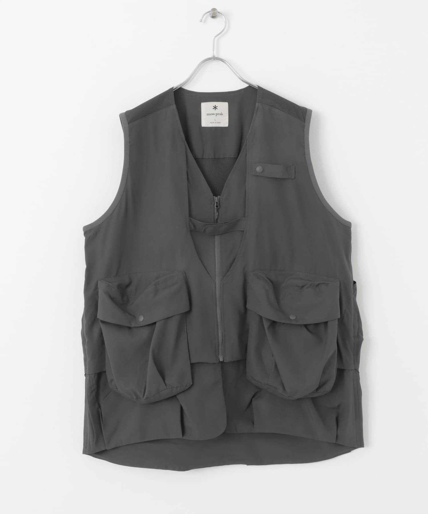 Snow Peak Apparel Insect Shield Mesh Vest(M NAVY): トップス｜URBAN