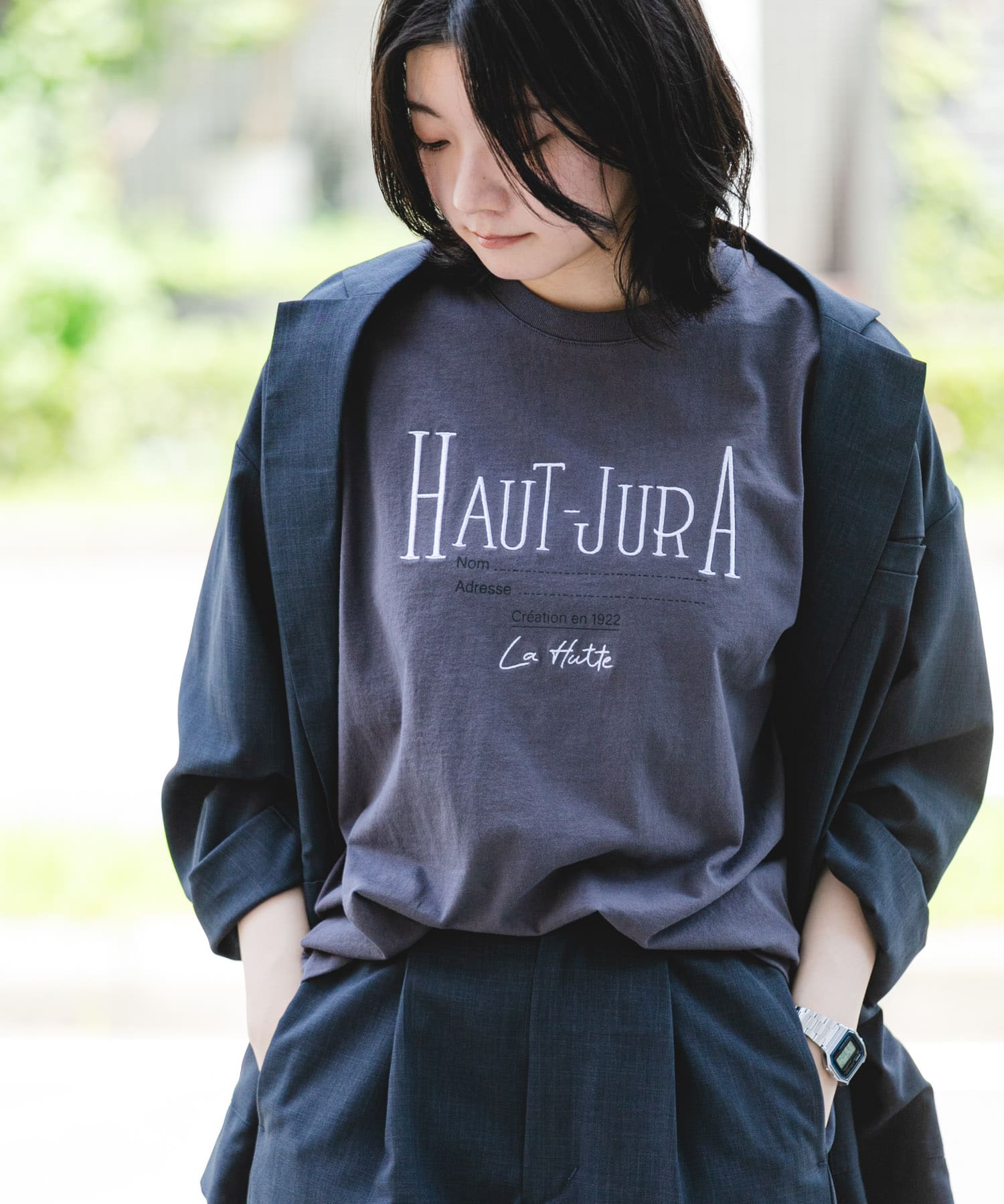 身長：169cm サイズ：one