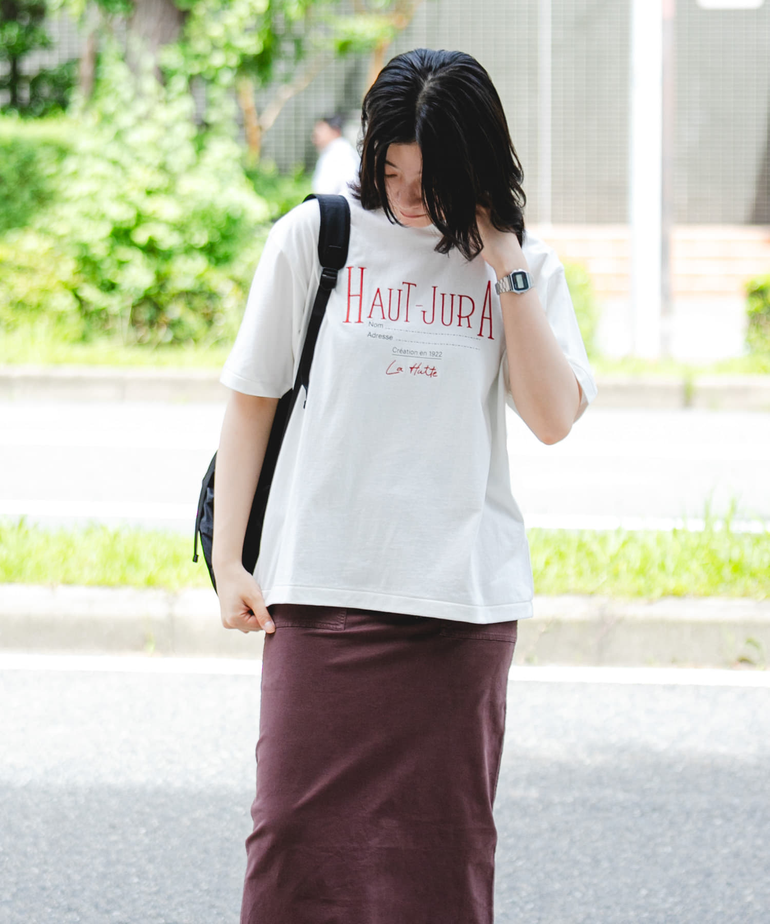 身長：169cm サイズ：one