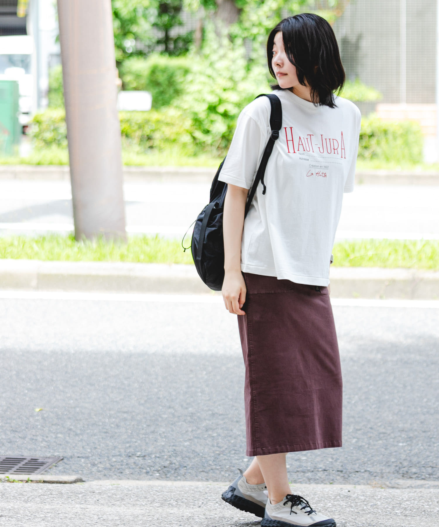 身長：169cm サイズ：one