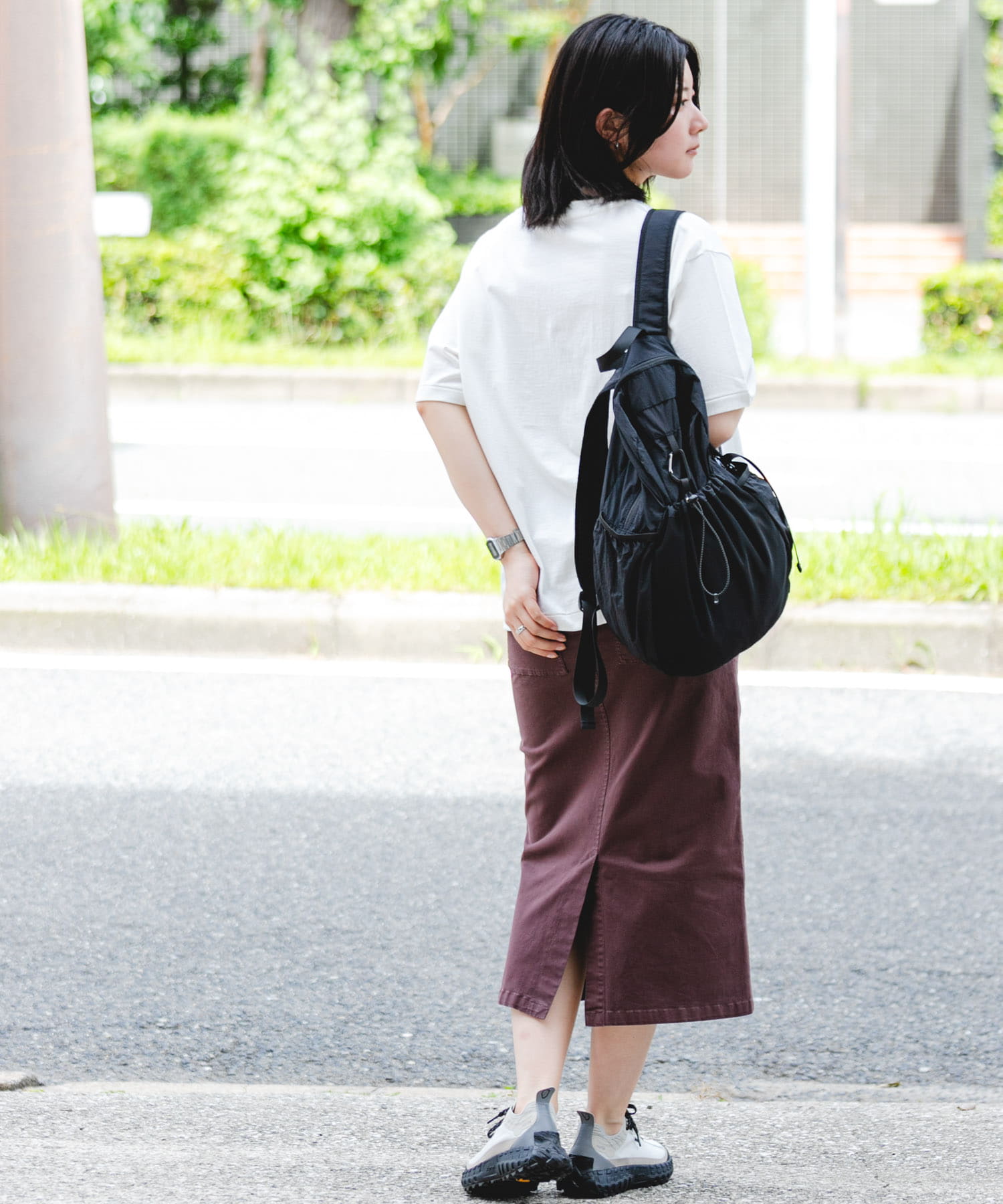 身長：169cm サイズ：one