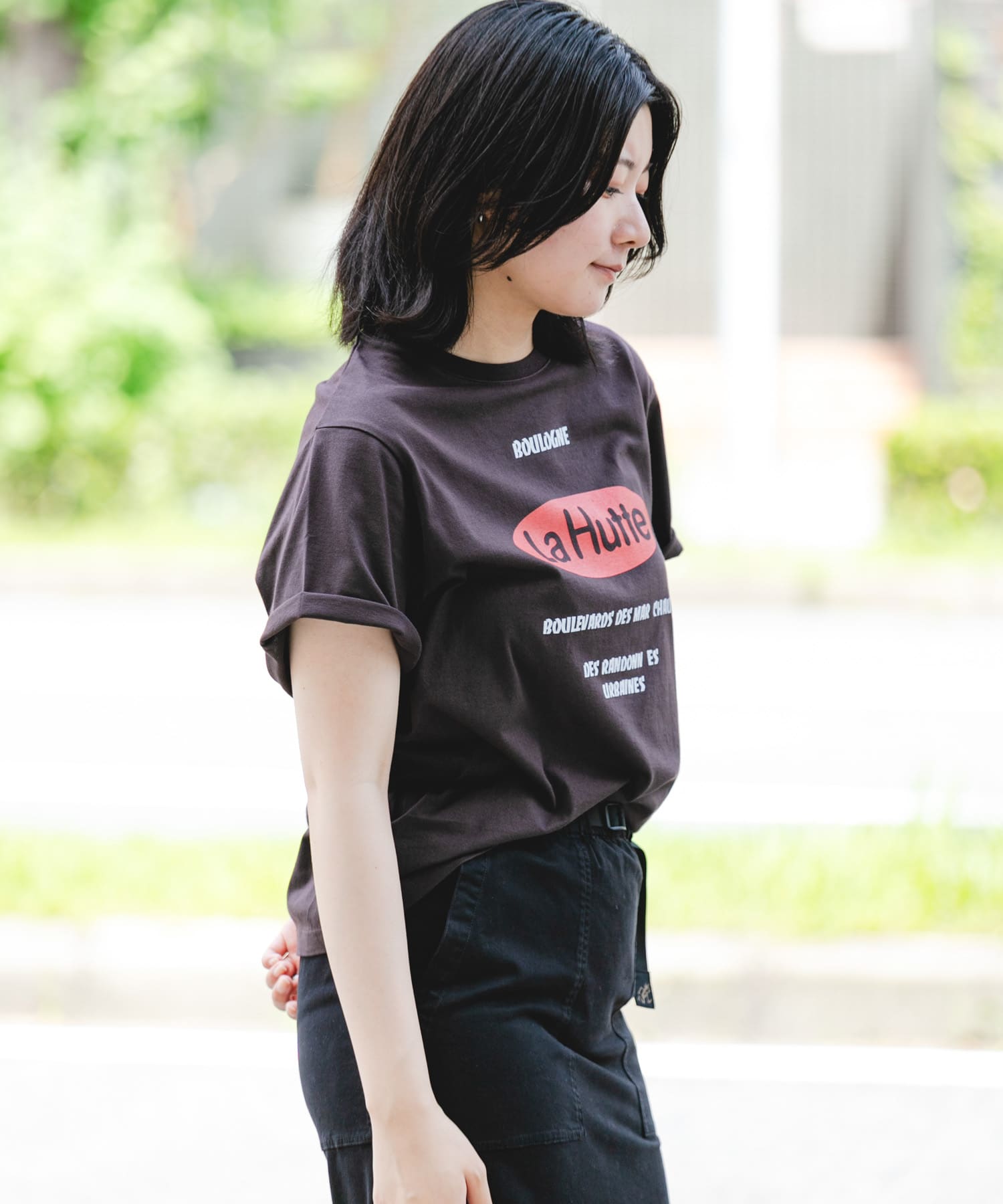 身長：169cm サイズ：one