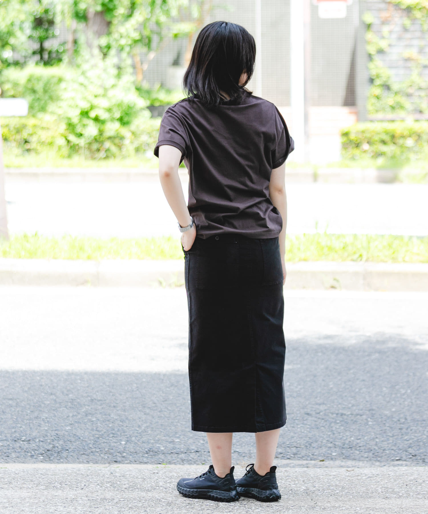 身長：169cm サイズ：one