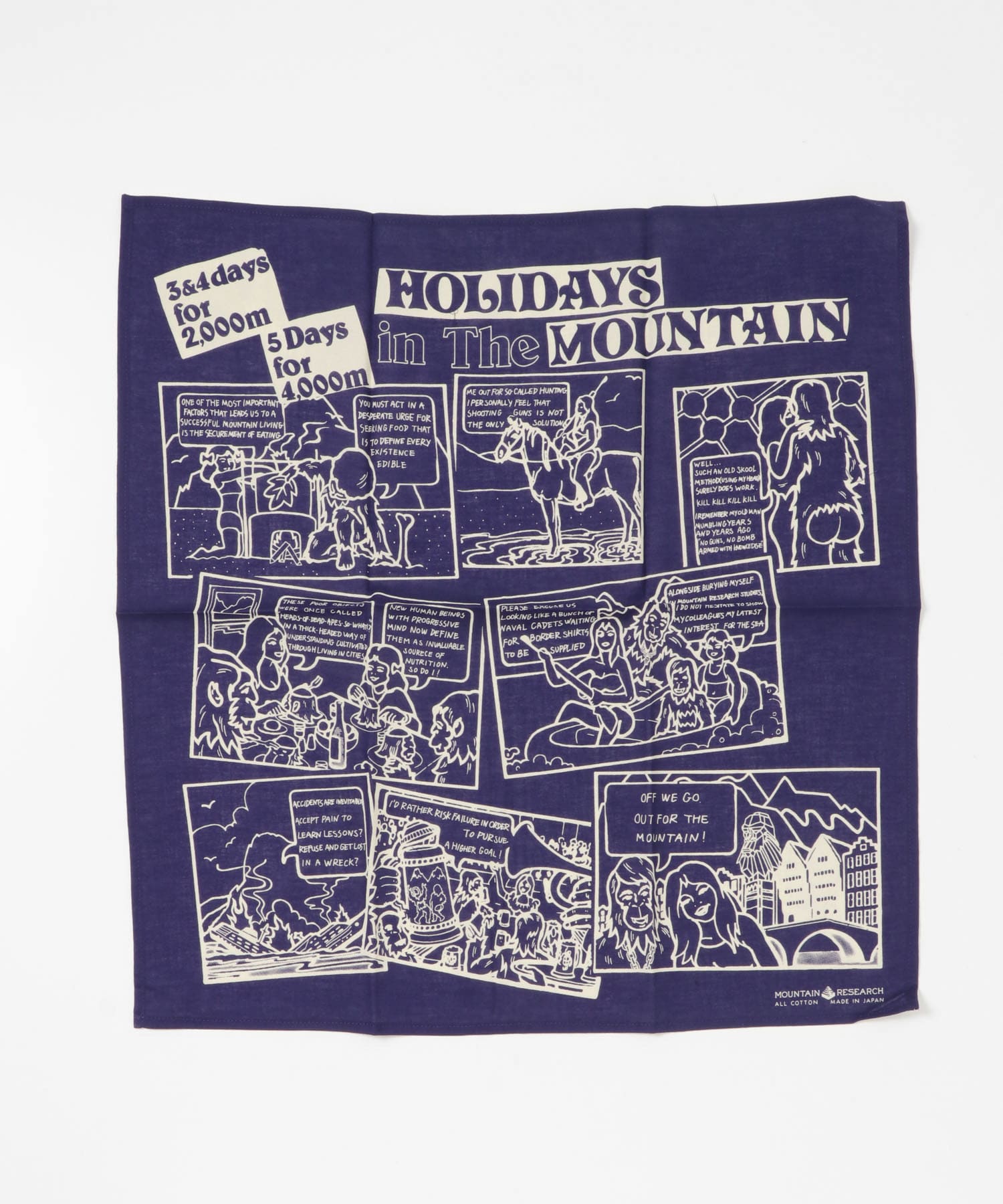 mountain research　Bandanna