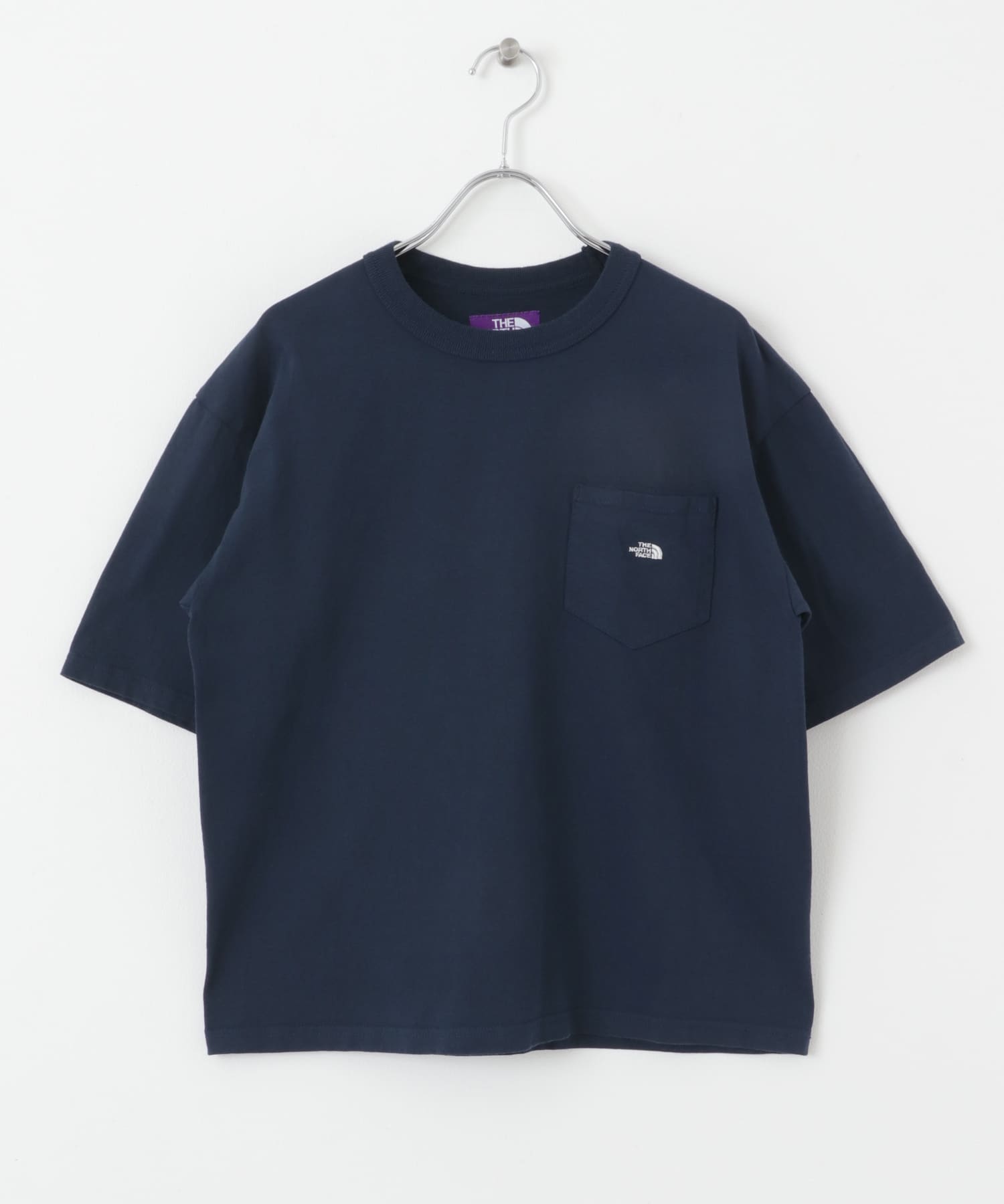 THE NORTH FACE PURPLE LABEL　7oz Pocket T-shirts Navy Off S