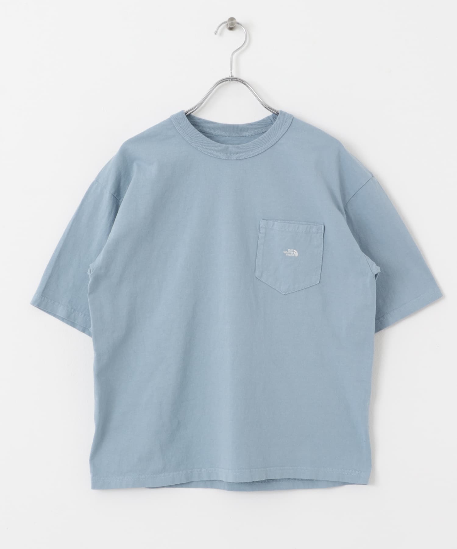 THE NORTH FACE PURPLE LABEL　7oz Pocket T-shirts Sax Off S