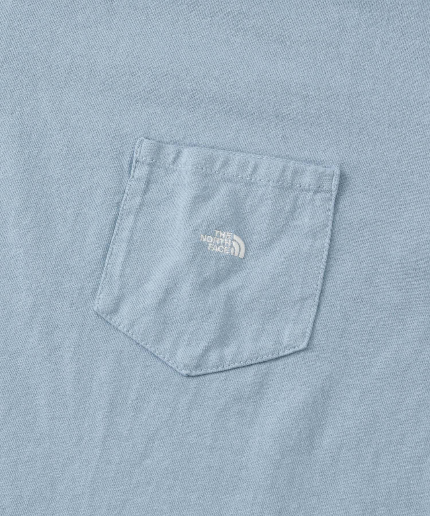 THE NORTH FACE PURPLE LABEL　7oz Pocket T-shirts Sax Off S