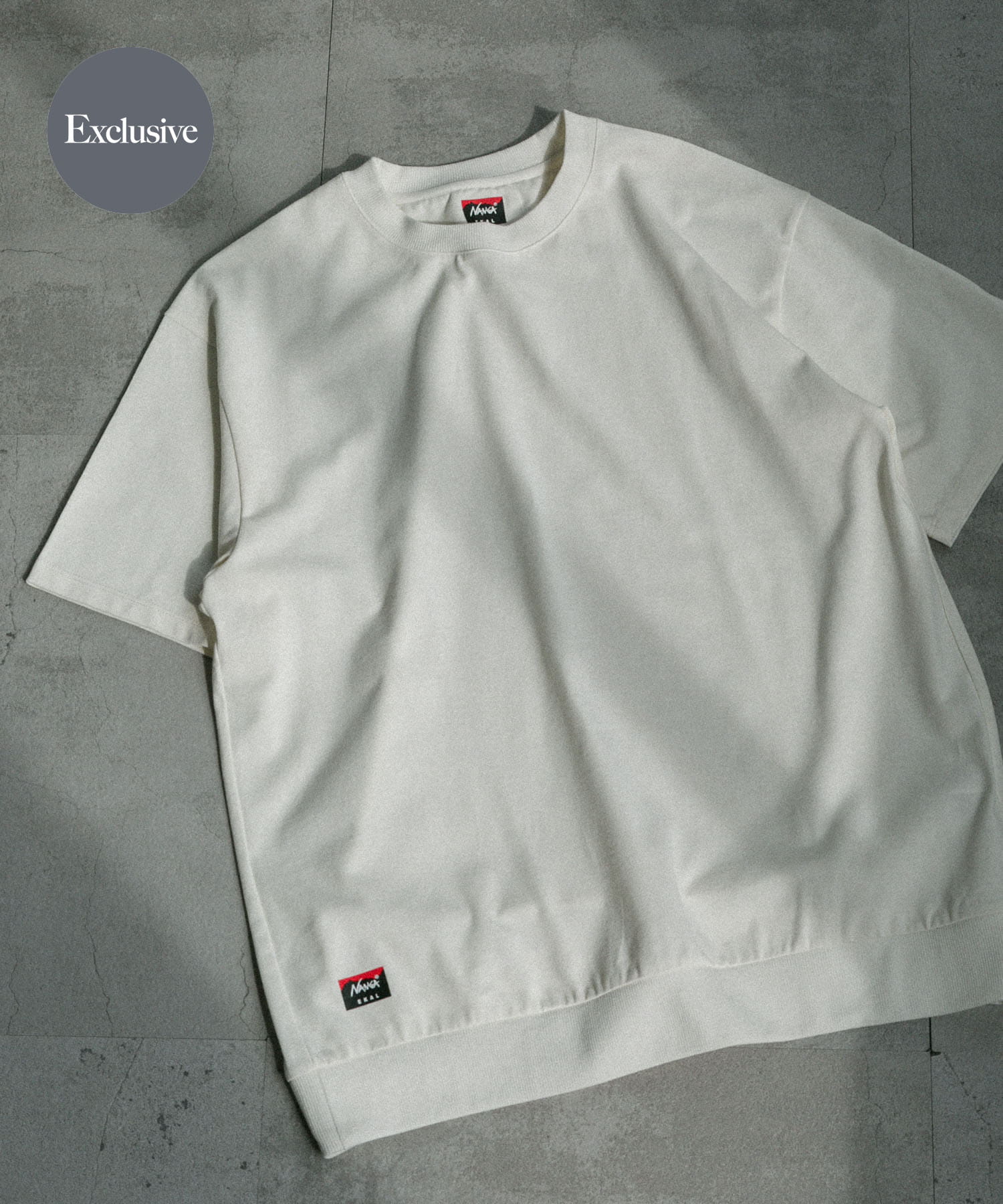 『別注』NANGA×EKAL　ロゴTシャツ