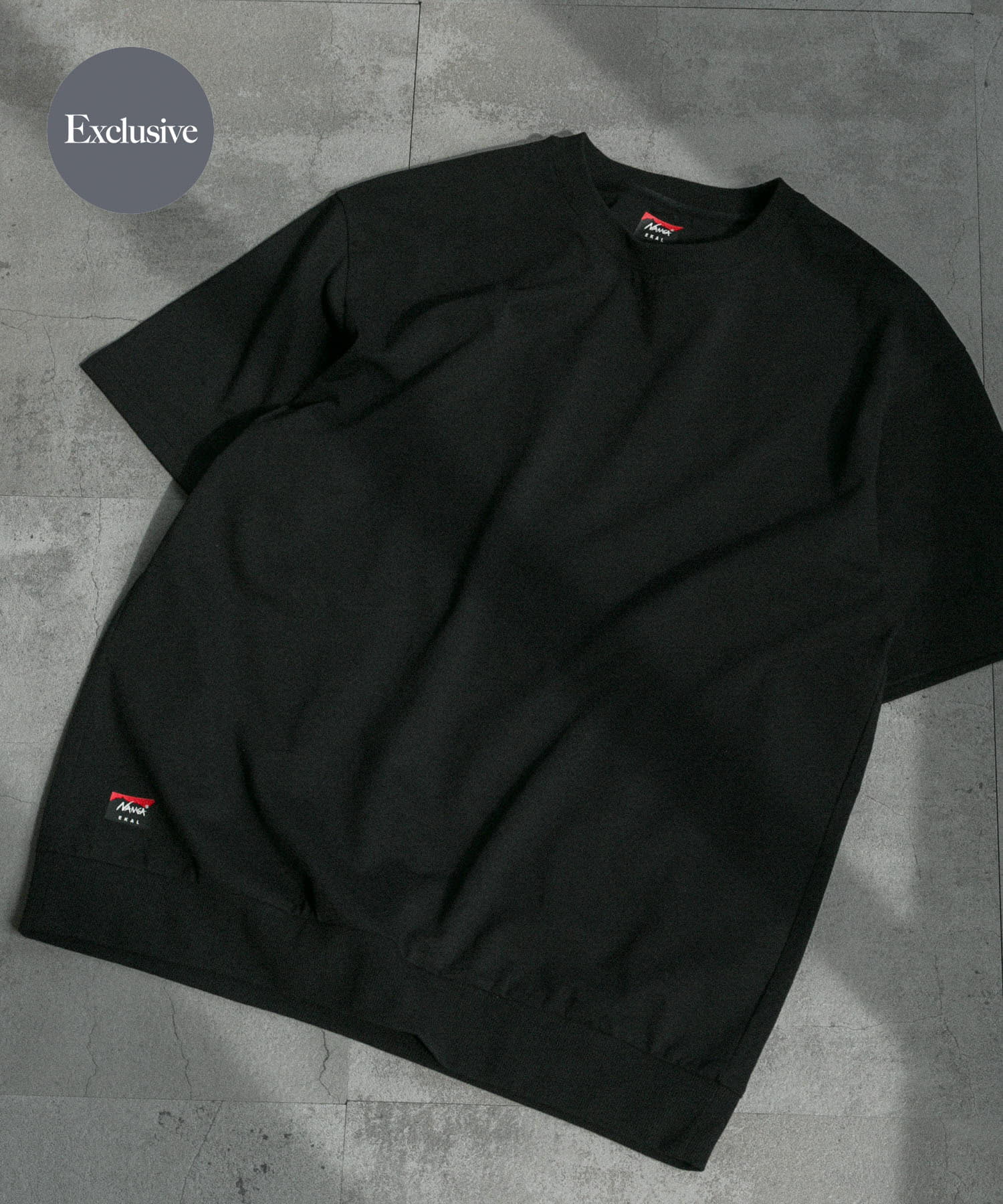 『別注』NANGA×EKAL　ロゴTシャツ