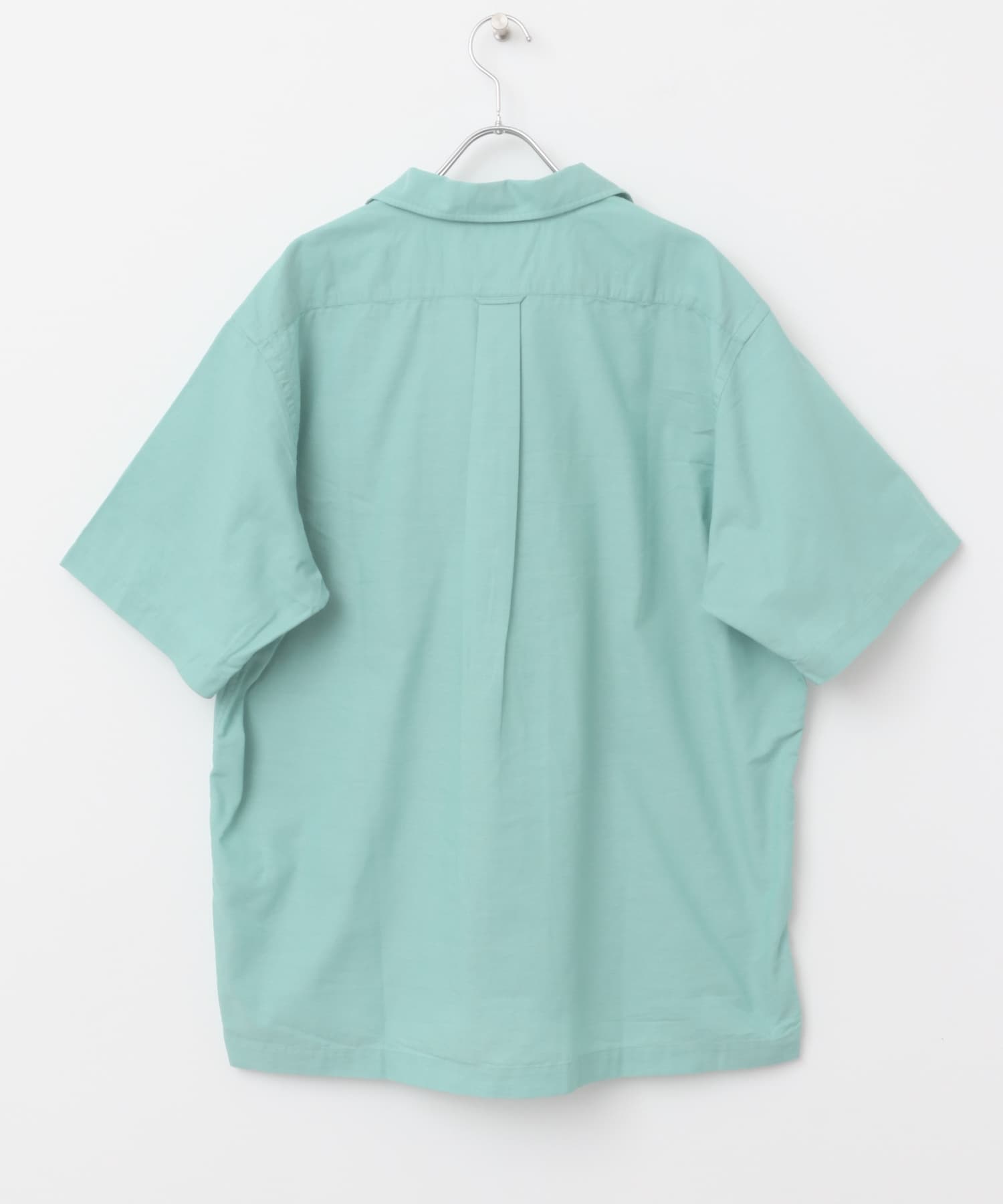 nanamica　Open Collar Panama Short-Sleeve Shirts Mint (MI) M