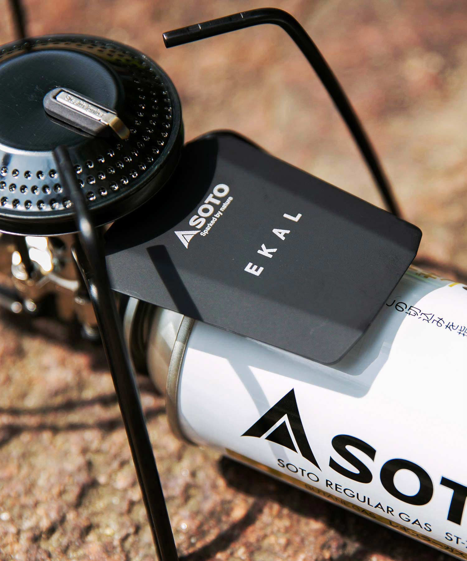 6点セット　EKAL×SOTO　レギュレーターストーブレンジ　ソト　AS2OV SOTOの名作ストーブがEKALと別注カラーコラボ。クッカーやガス缶