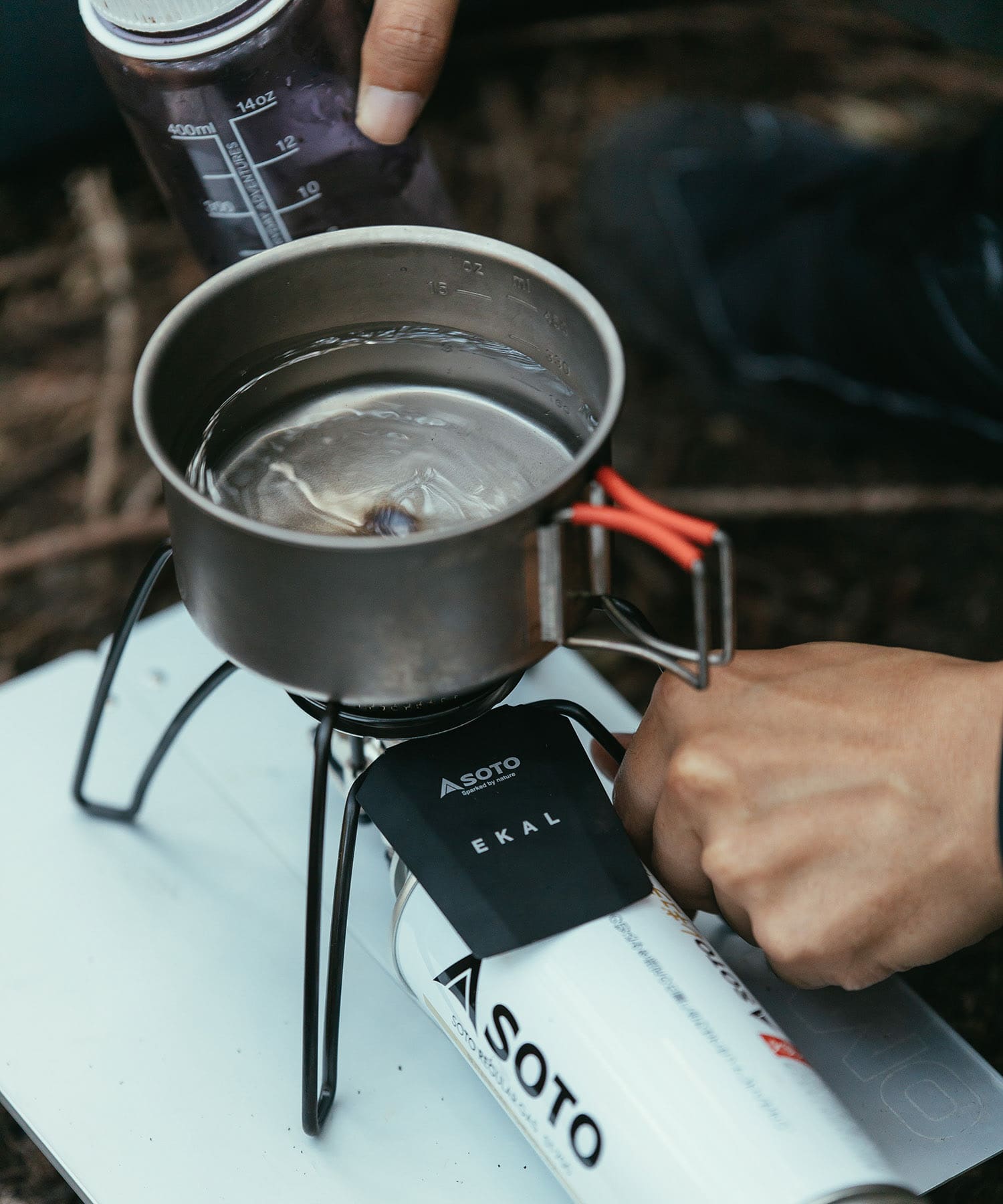 6点セット　EKAL×SOTO　レギュレーターストーブレンジ　ソト　AS2OV SOTOの名作ストーブがEKALと別注カラーコラボ。クッカーやガス缶