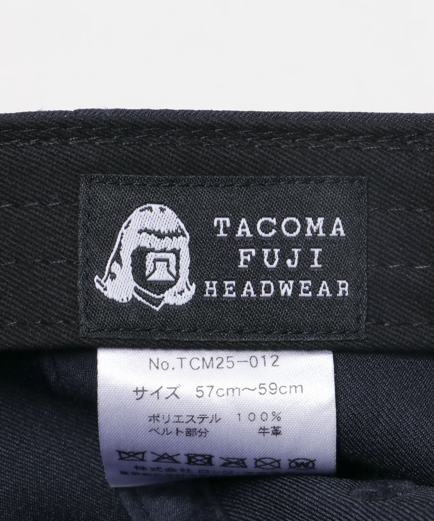 TACOMA FUJI RECORDS　TACOMA TAPES CAP NAVY one