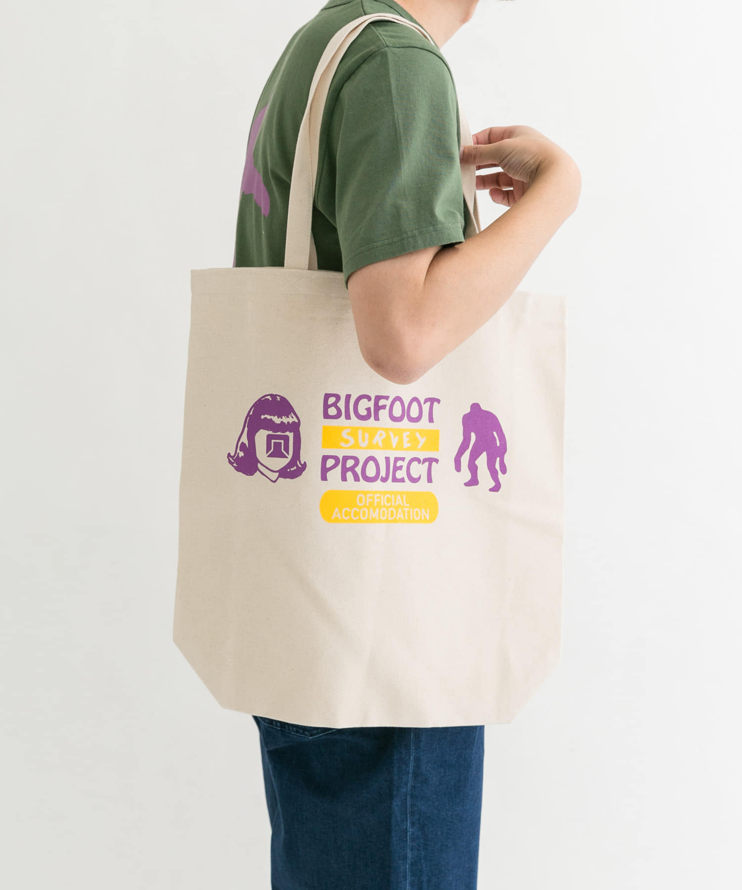 『別注』TACOMA FUJI RECORDS×EKAL　 BSP Tote オフ one
