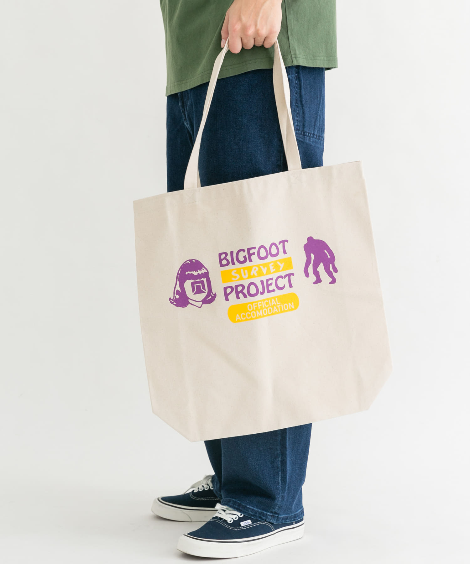 『別注』TACOMA FUJI RECORDS×EKAL　 BSP Tote オフ one