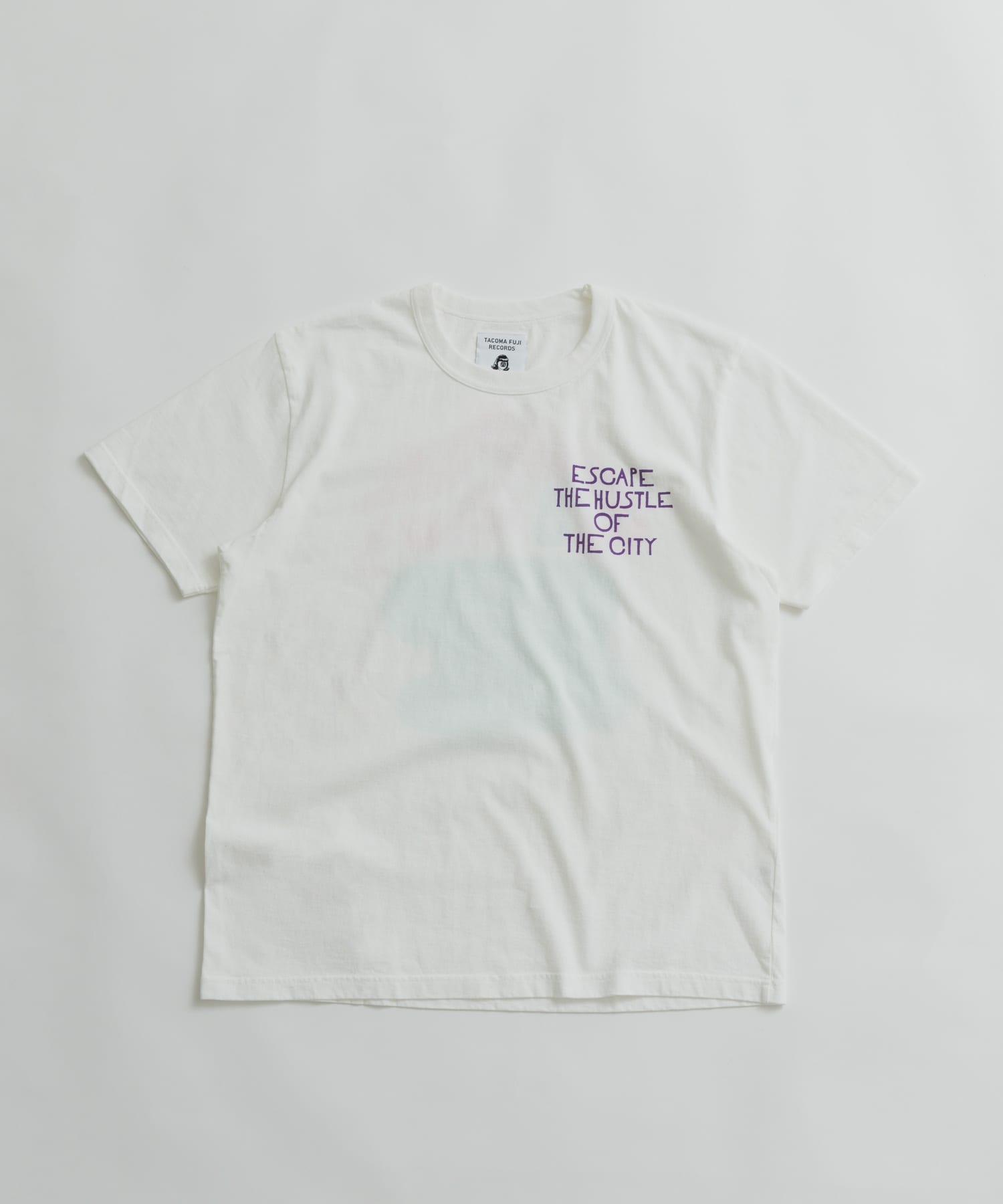 『別注』TACOMA FUJI RECORDS×EKAL　TGFイラストTシャツ 1 ホワイト L
